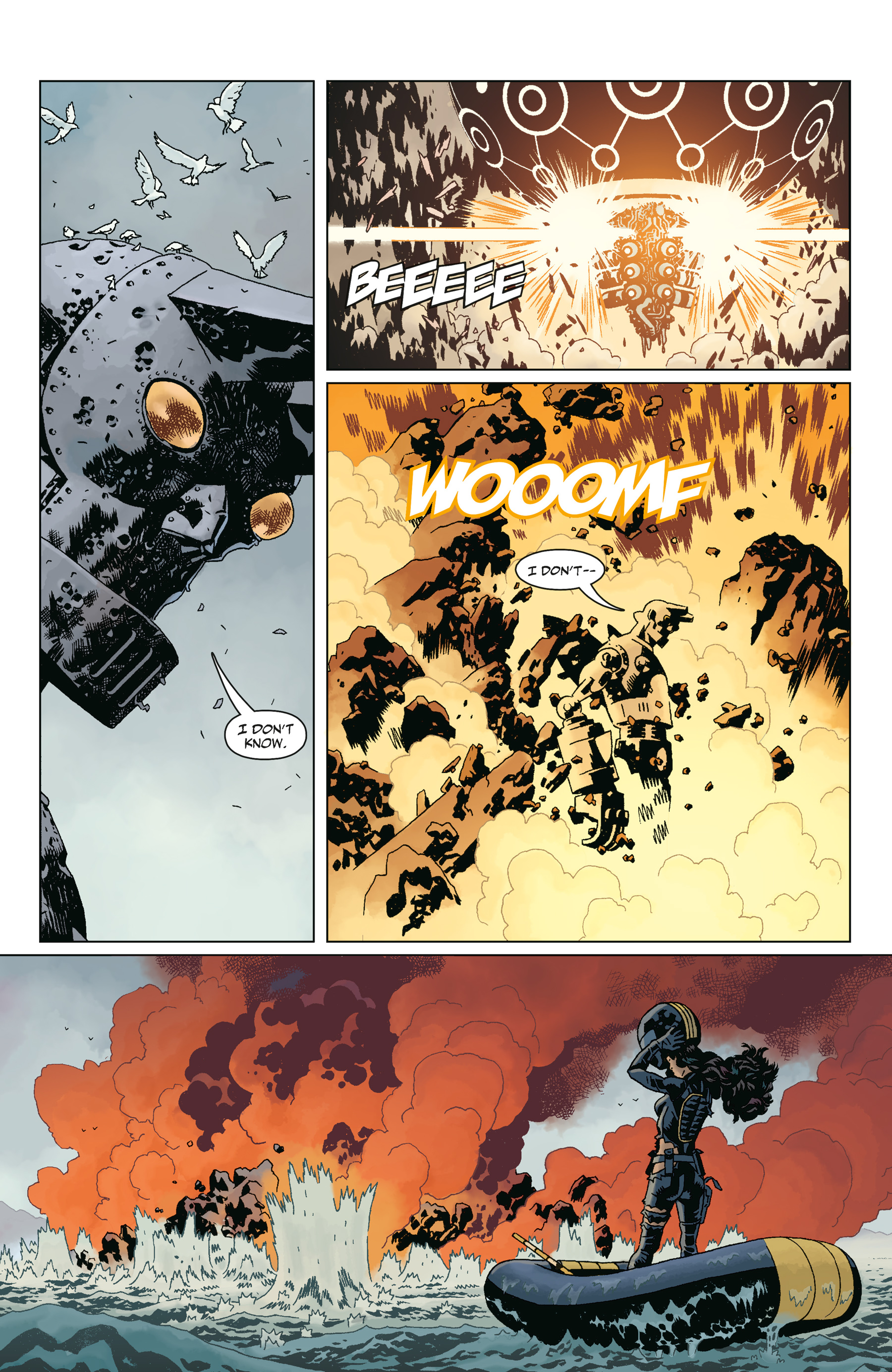 Read online Giant Robot Hellboy comic -  Issue #3 - 19
