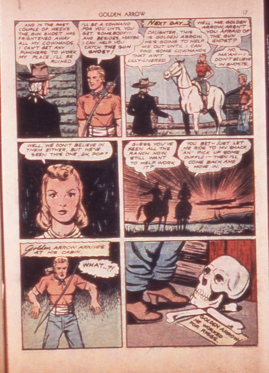 Read online Golden Arrow comic -  Issue #1 - 17