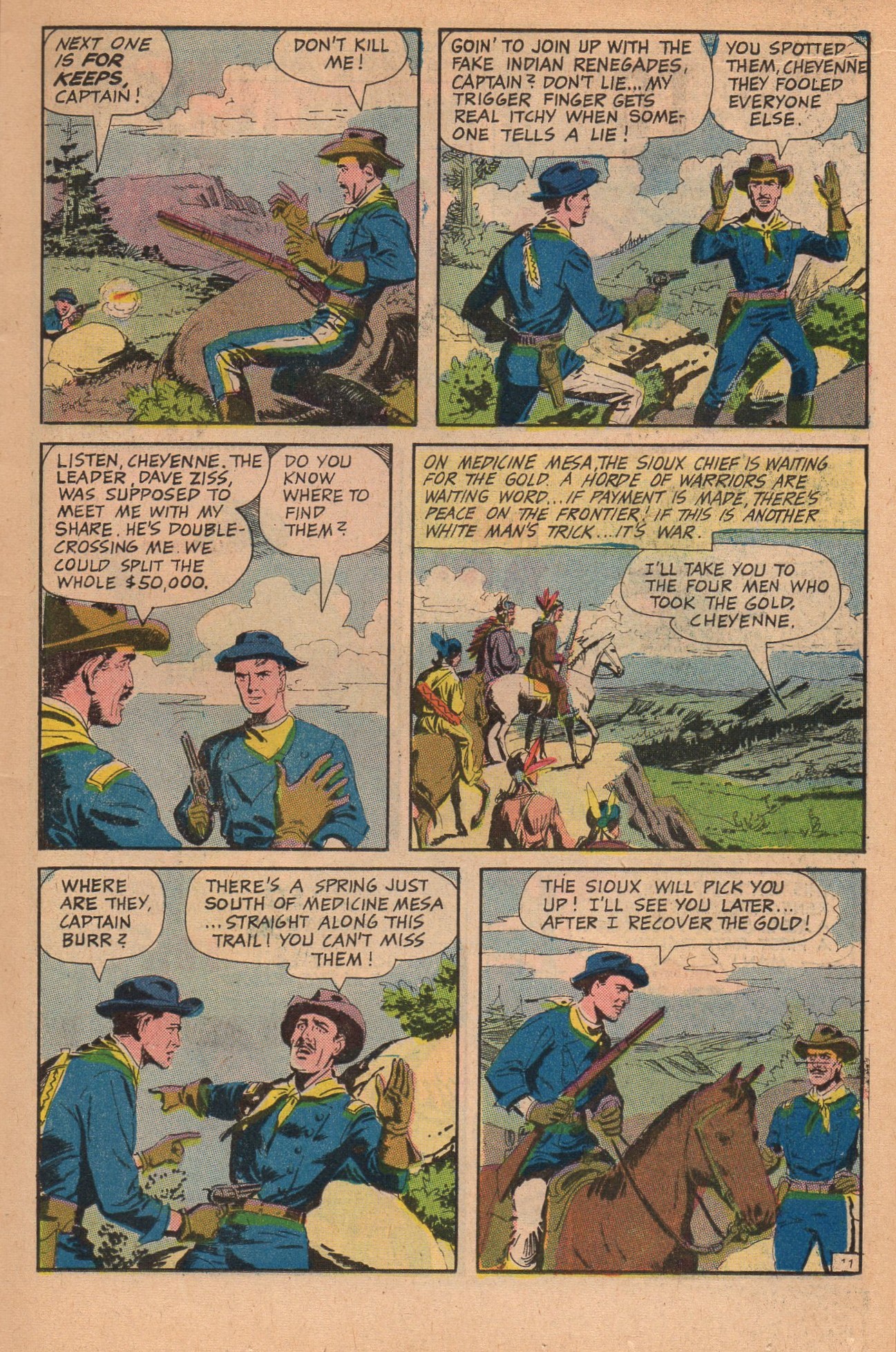 Read online Cheyenne Kid comic -  Issue #62 - 15