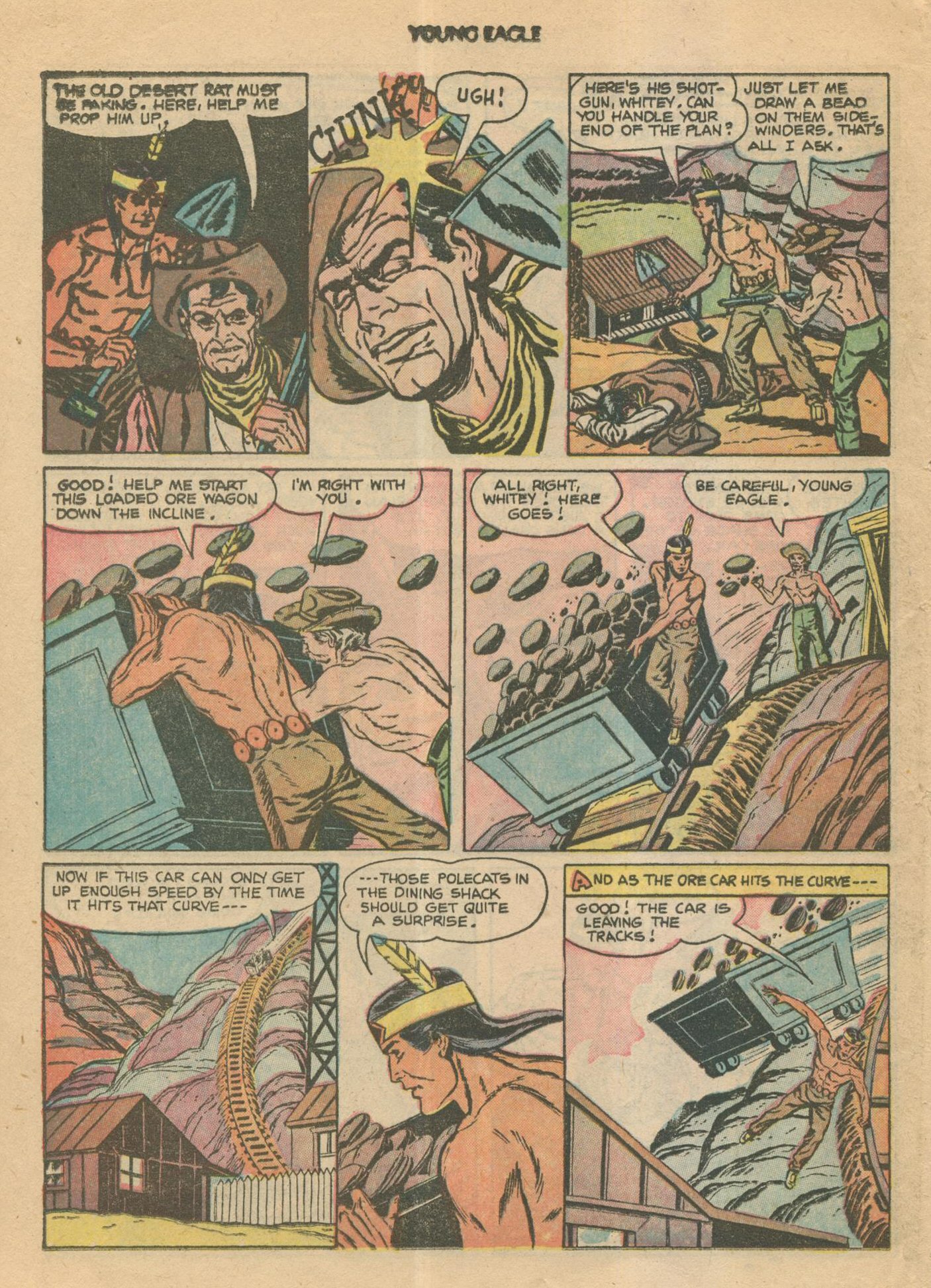 Read online Young Eagle comic -  Issue #9 - 31