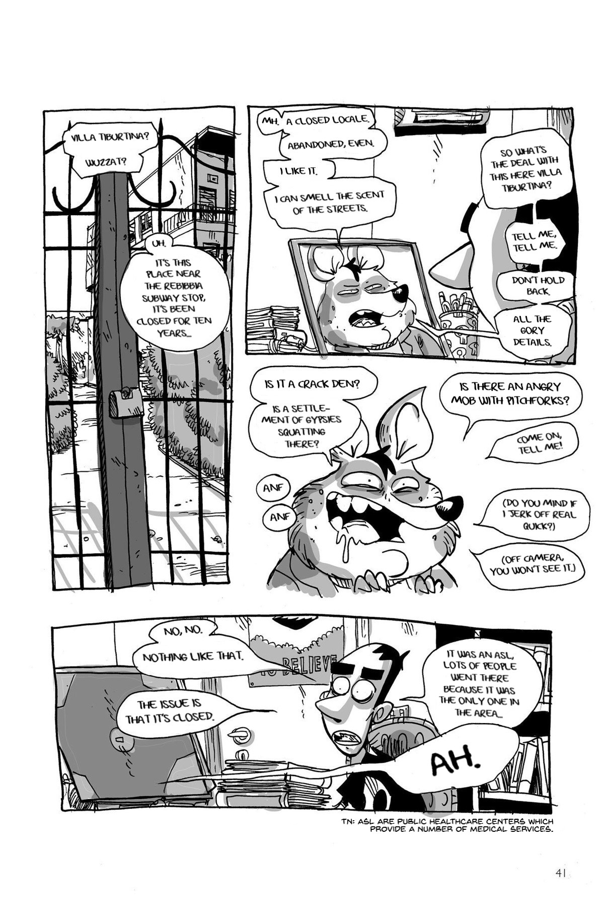 Read online All Quiet on Rebibbia's Front comic -  Issue # TPB (Part 1) - 40