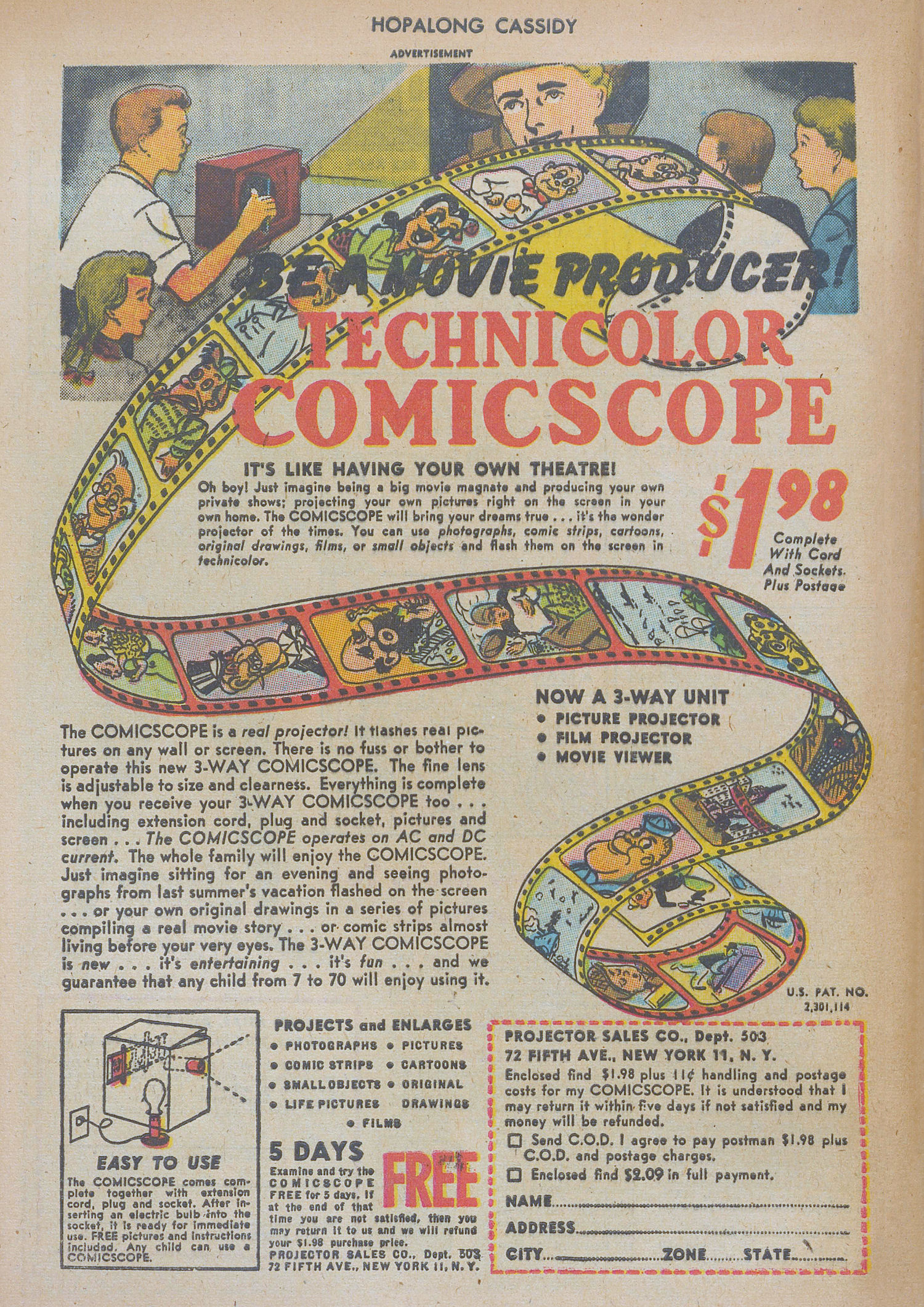 Read online Hopalong Cassidy comic -  Issue #6 - 50