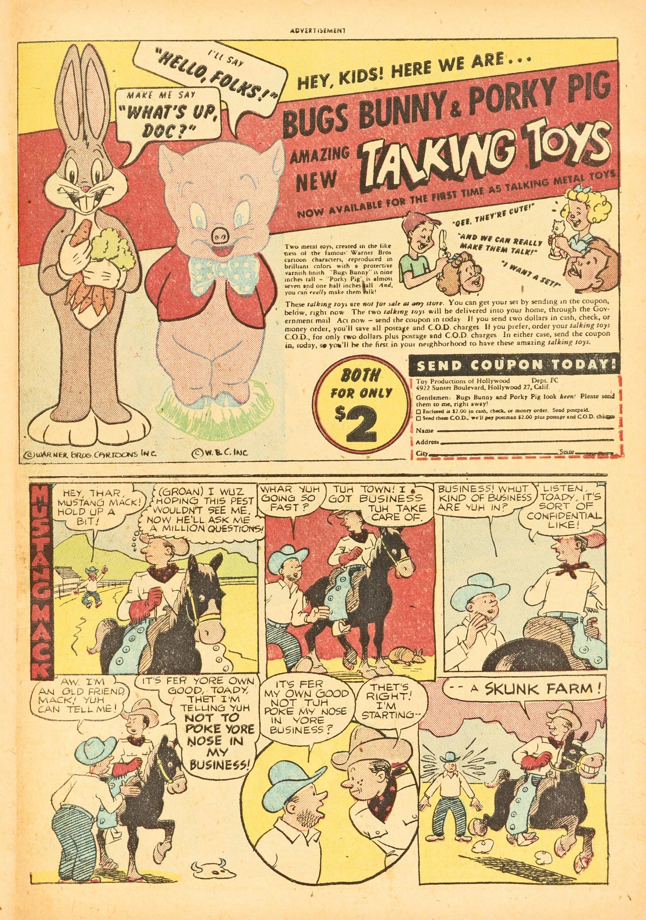 Read online Tom Mix Western (1948) comic -  Issue #21 - 31