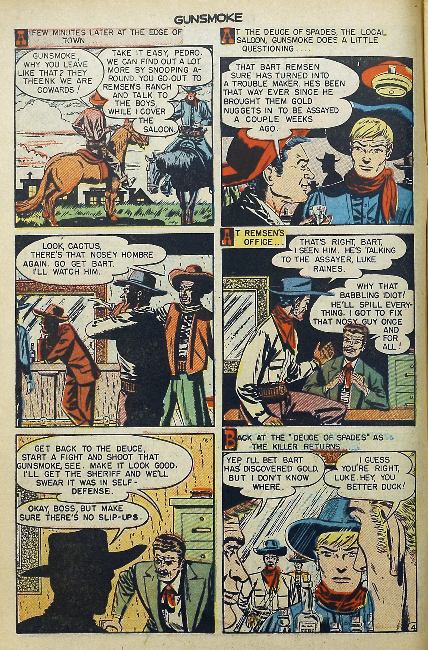 Read online Gunsmoke comic -  Issue #9 - 6