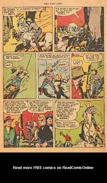 Read online Ken Maynard Western comic -  Issue #2 - 34