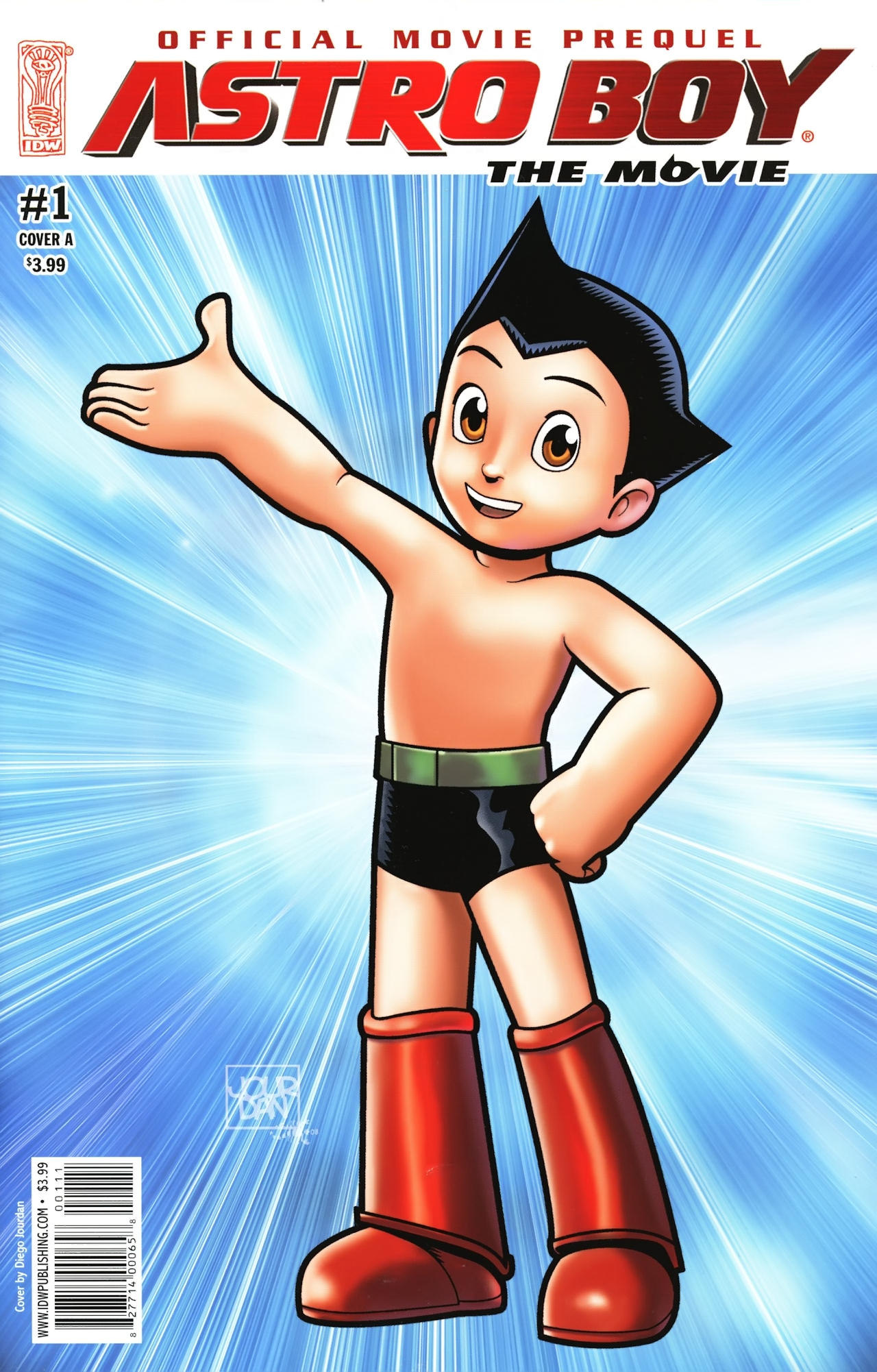 Read online Astro Boy: The Movie: Official Movie Prequel comic -  Issue #1 - 1