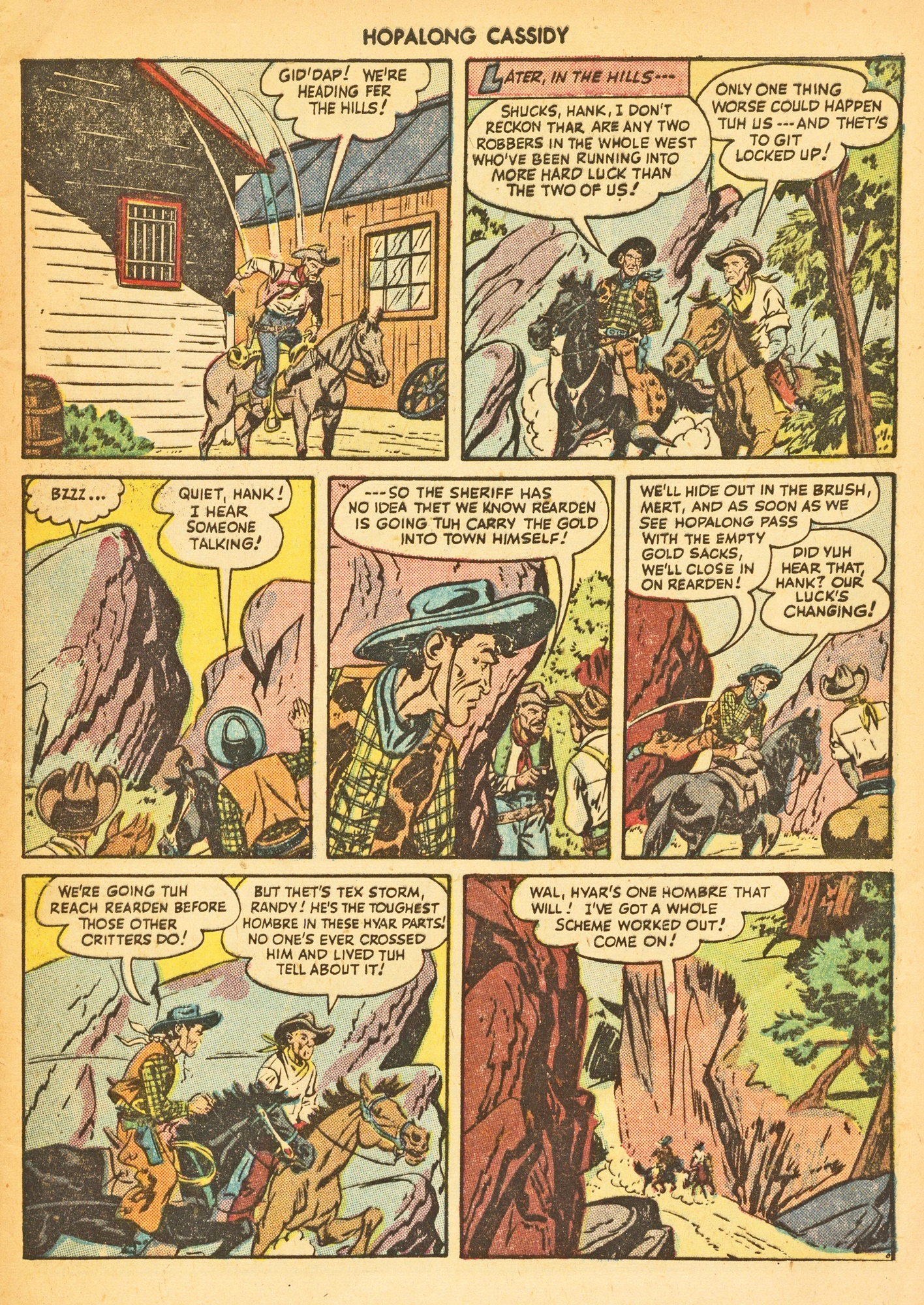 Read online Hopalong Cassidy comic -  Issue #30 - 5