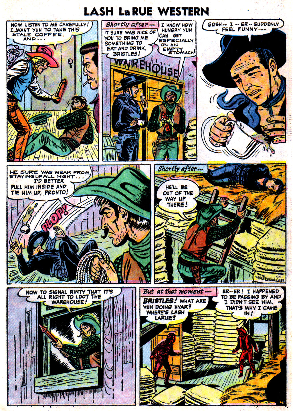 Read online Lash Larue Western (1949) comic -  Issue #59 - 29