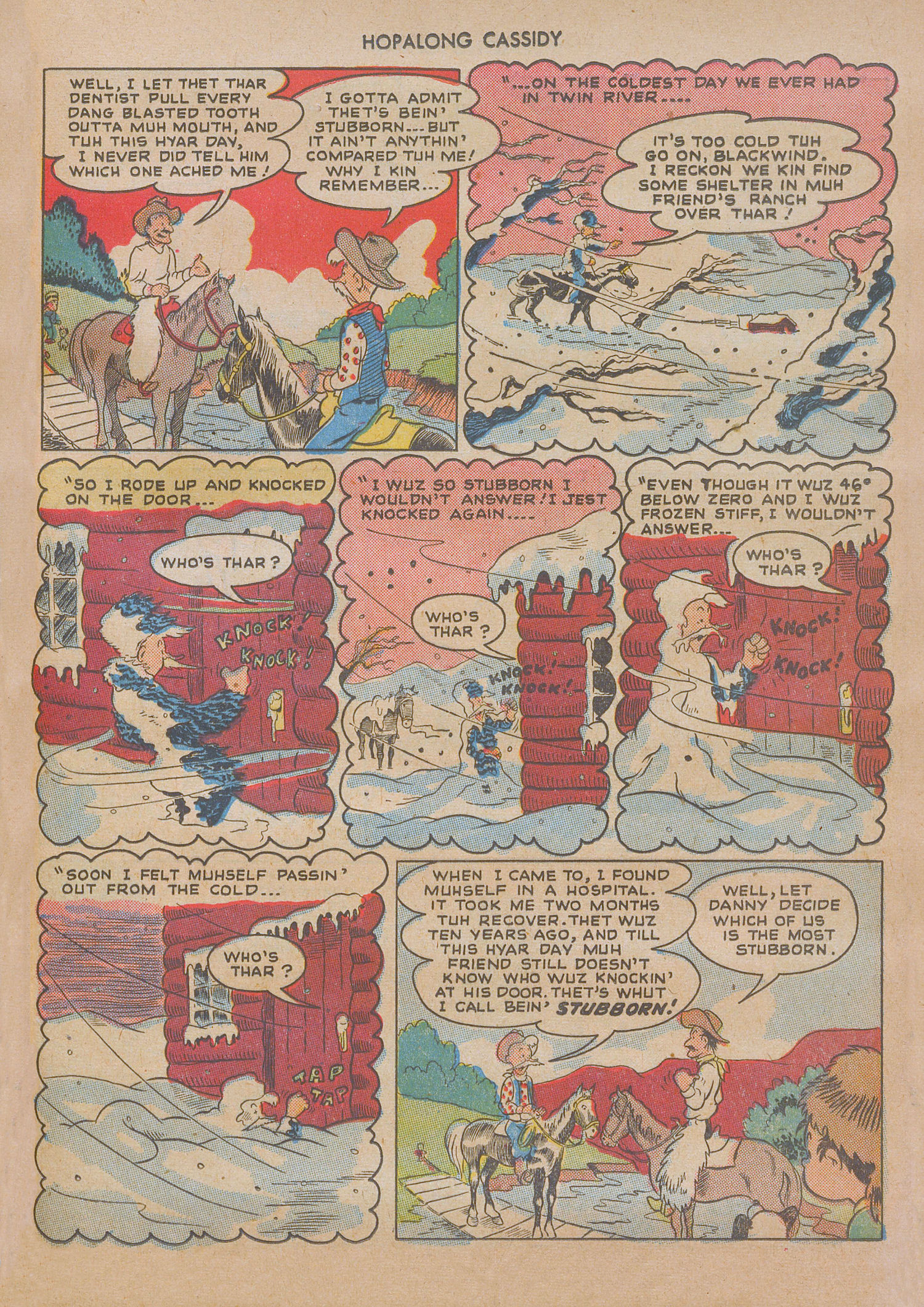 Read online Hopalong Cassidy comic -  Issue #25 - 39