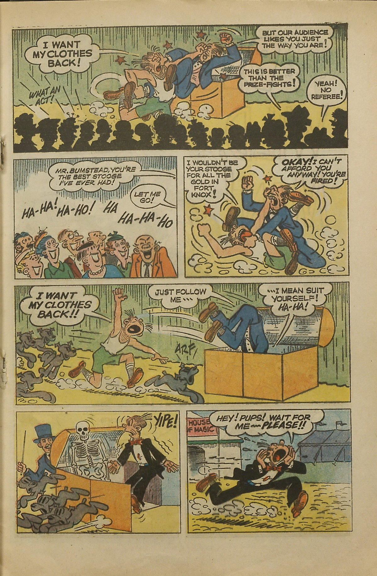 Read online Blondie Comics (1960) comic -  Issue #159 - 9