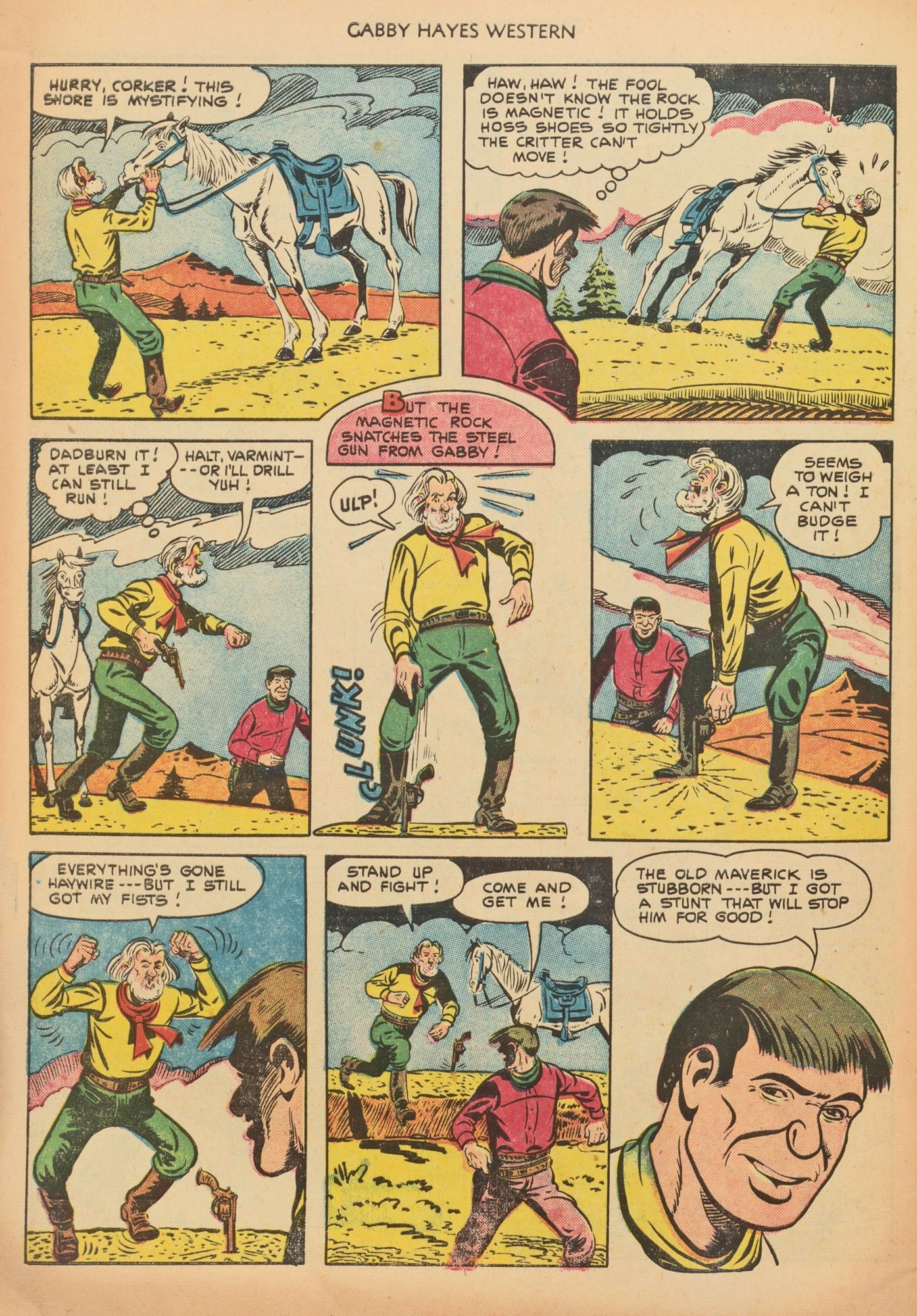 Read online Gabby Hayes Western comic -  Issue #37 - 32
