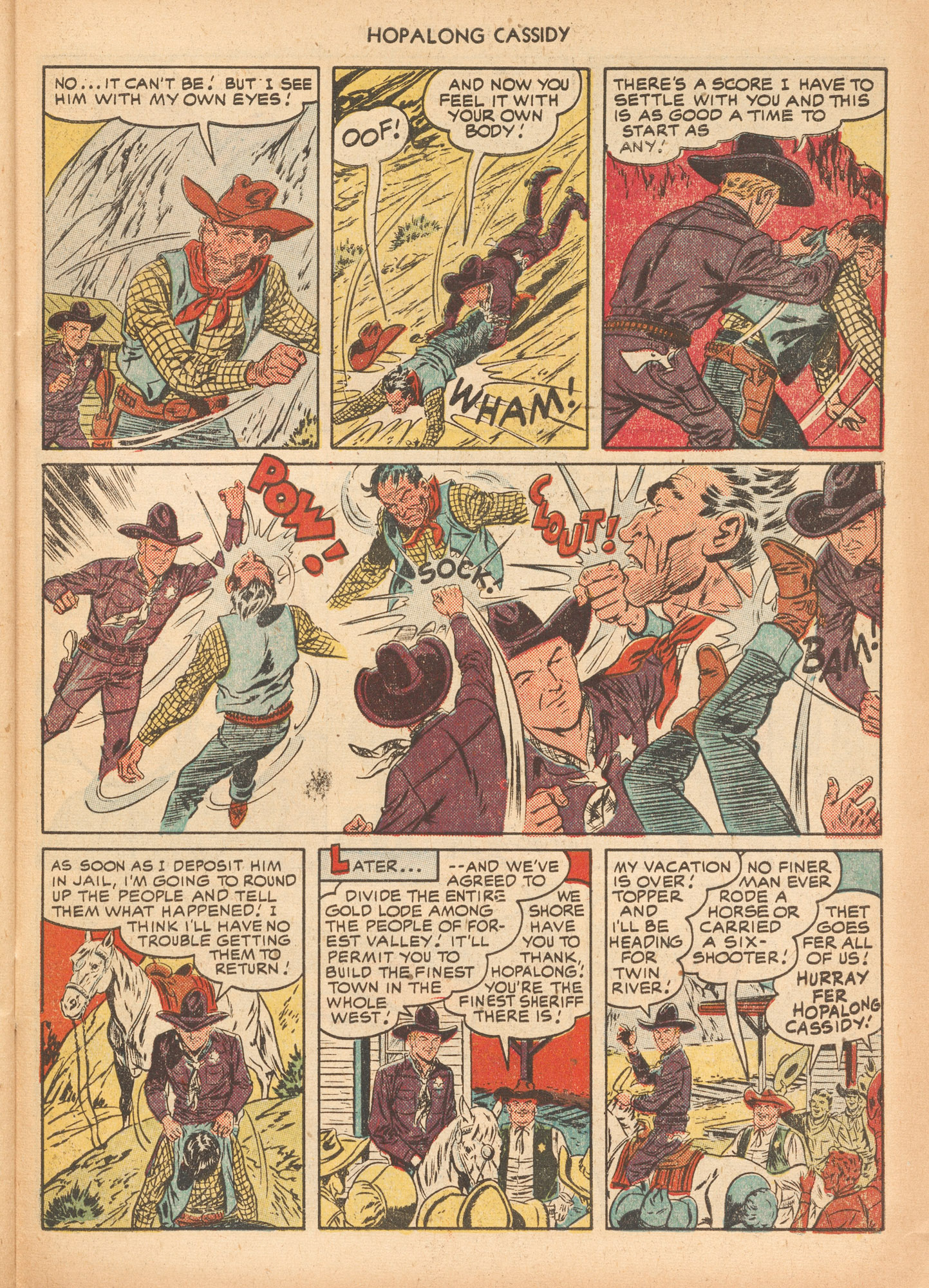 Read online Hopalong Cassidy comic -  Issue #58 - 31