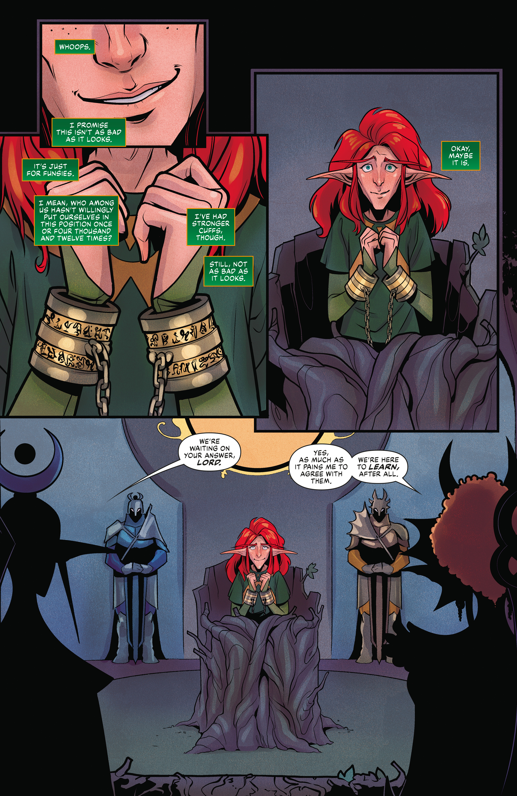 Read online Critical Role: The Tales of Exandria: Artagan comic -  Issue #1 - 10
