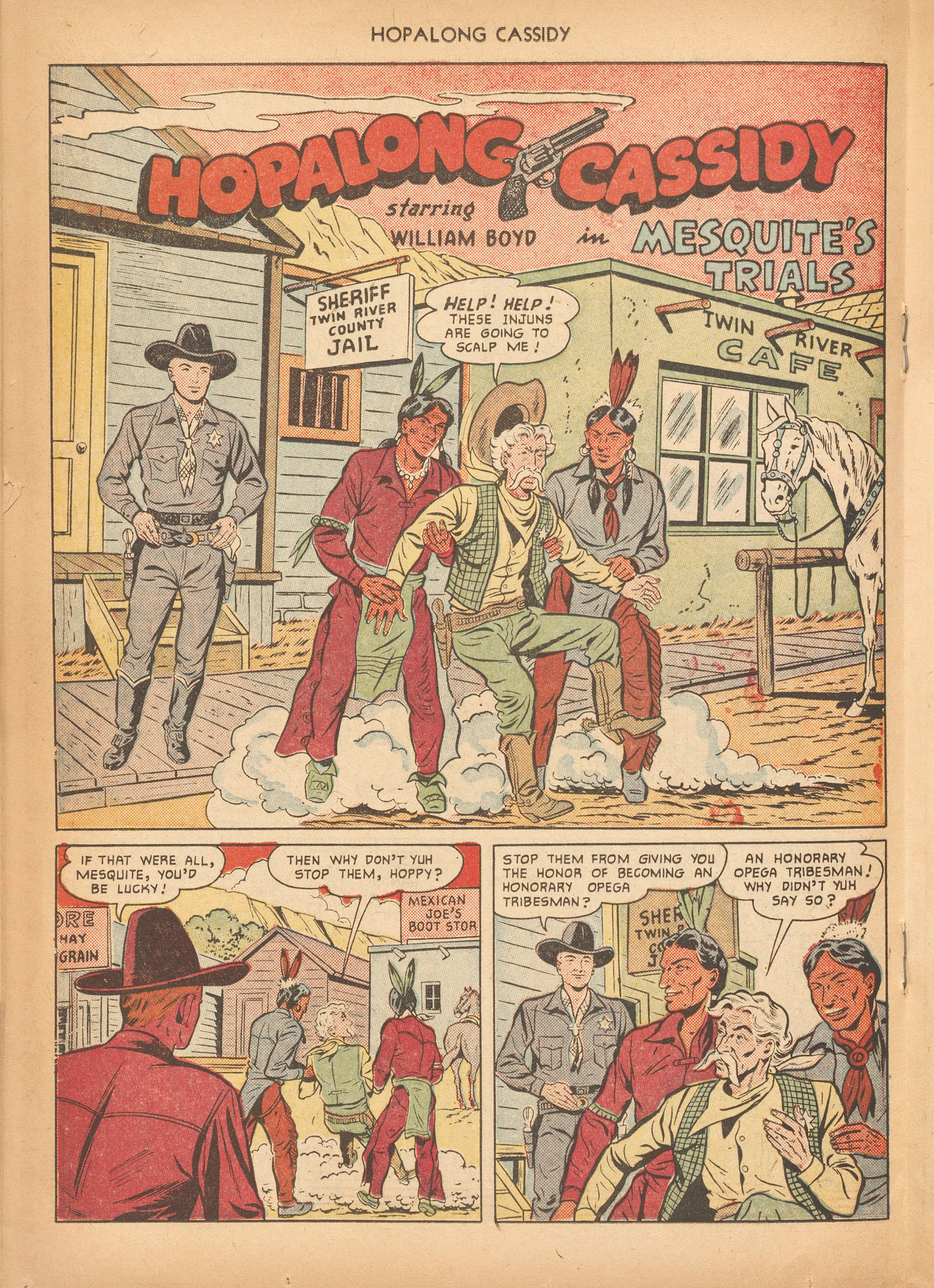 Read online Hopalong Cassidy comic -  Issue #56 - 26