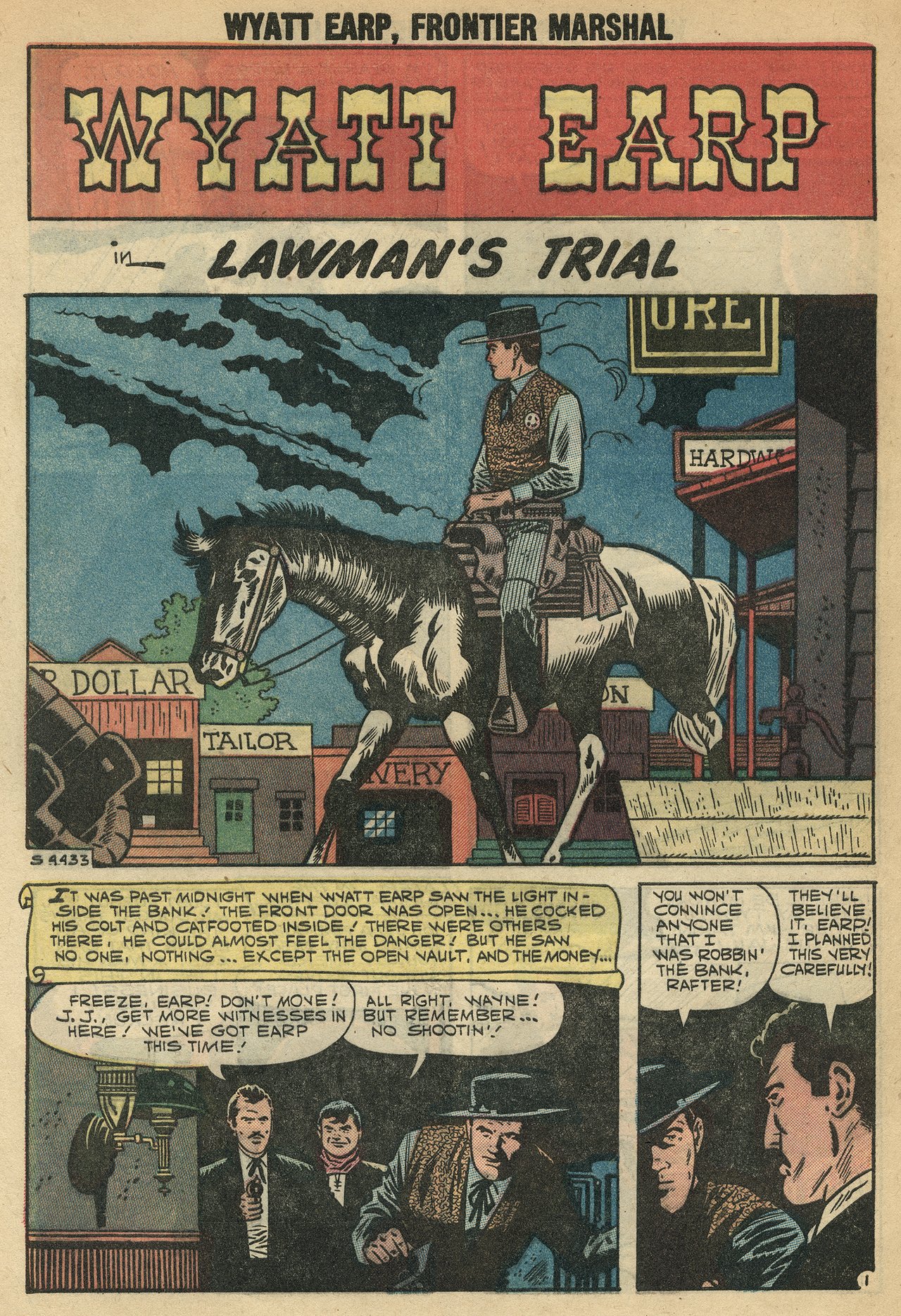Read online Wyatt Earp Frontier Marshal comic -  Issue #25 - 28