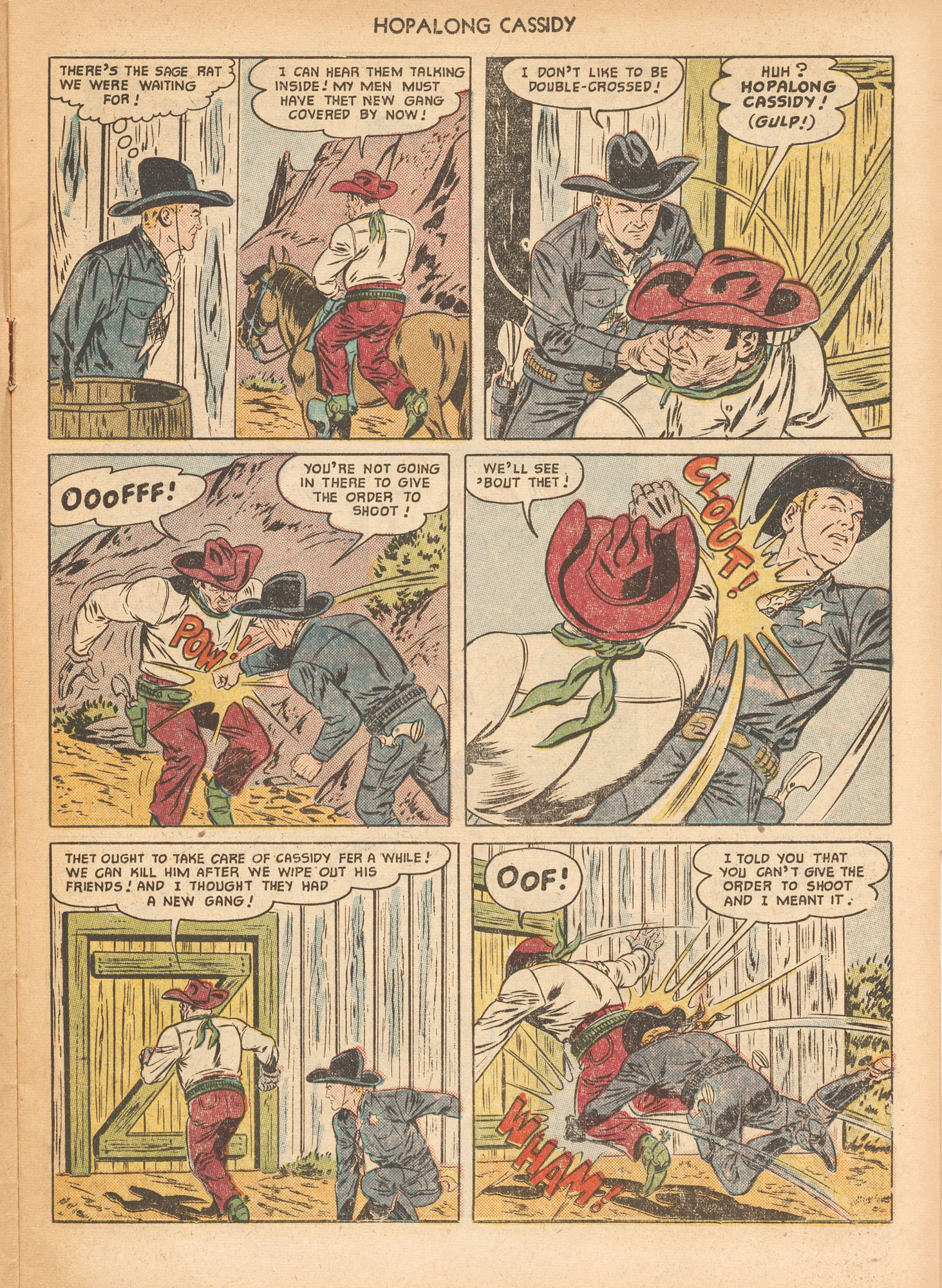 Read online Hopalong Cassidy comic -  Issue #57 - 11