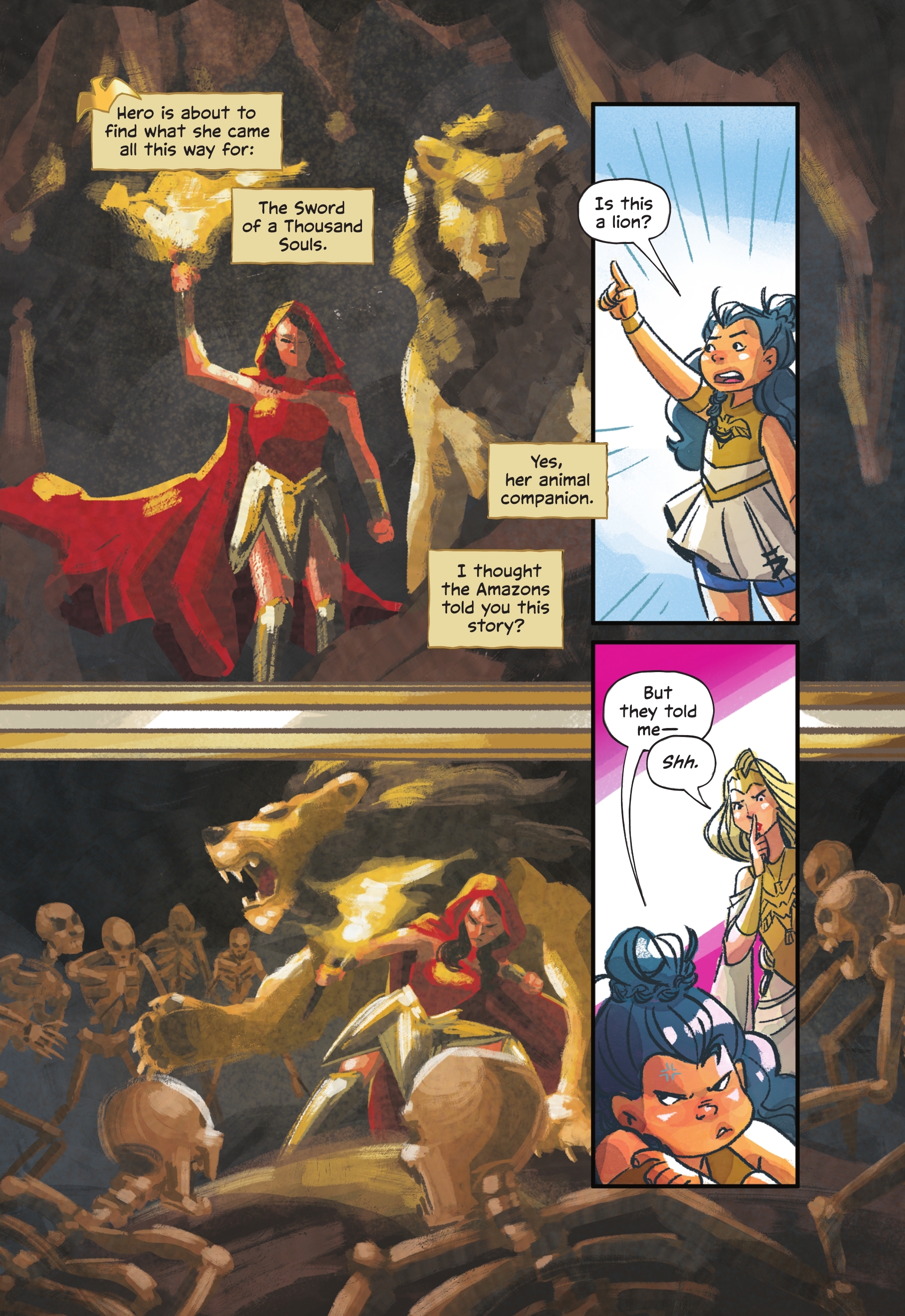 Read online Diana and the Hero's Journey comic -  Issue # TPB - 96