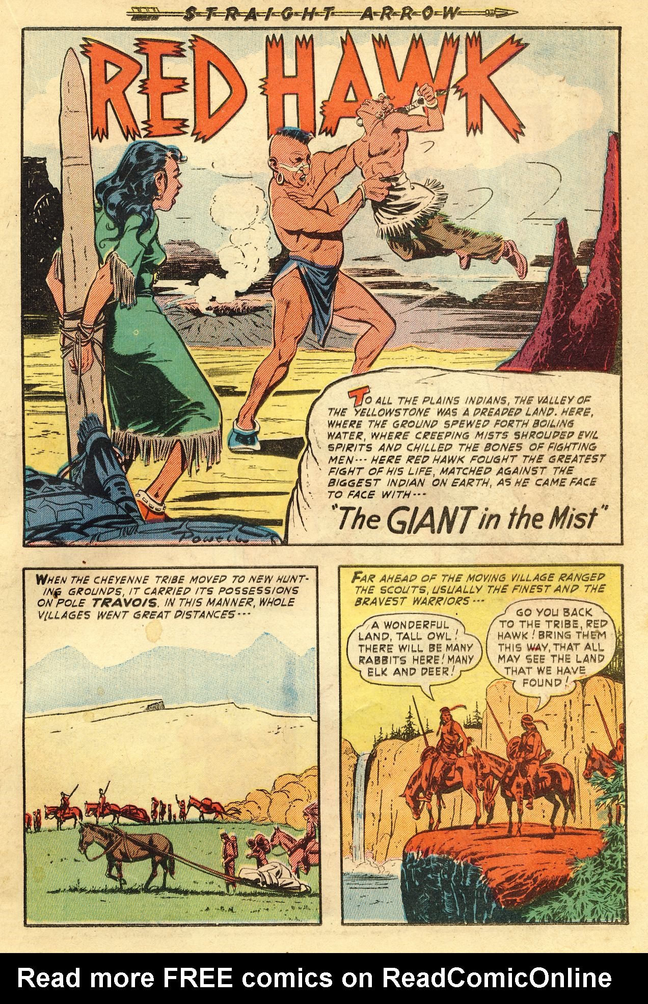 Read online Straight Arrow comic -  Issue #11 - 19