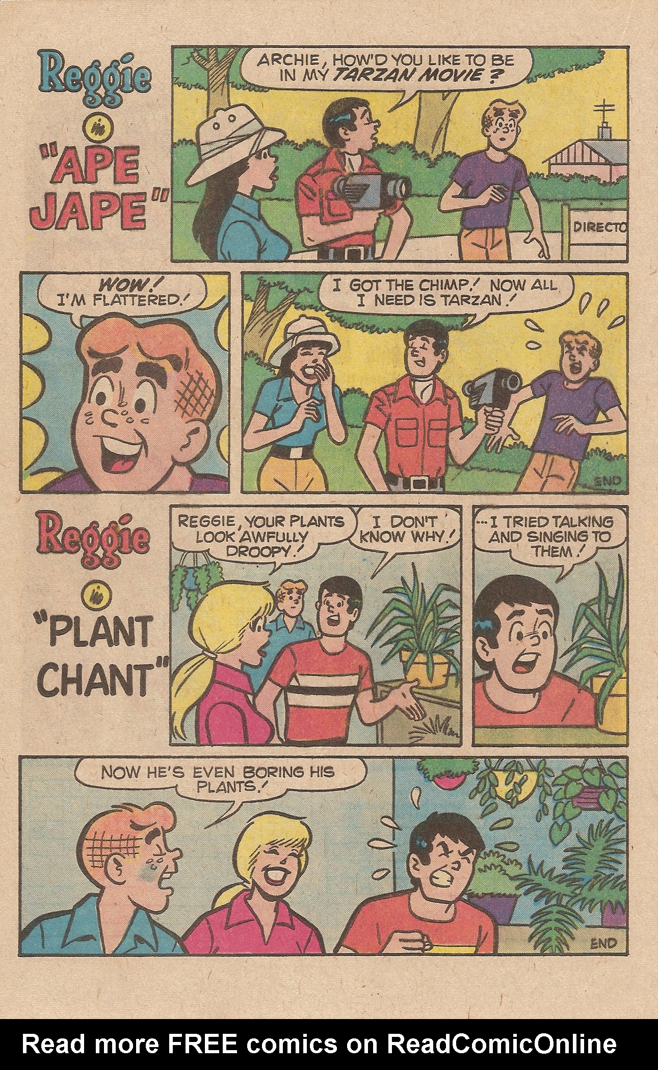 Read online Reggie's Wise Guy Jokes comic -  Issue #47 - 20