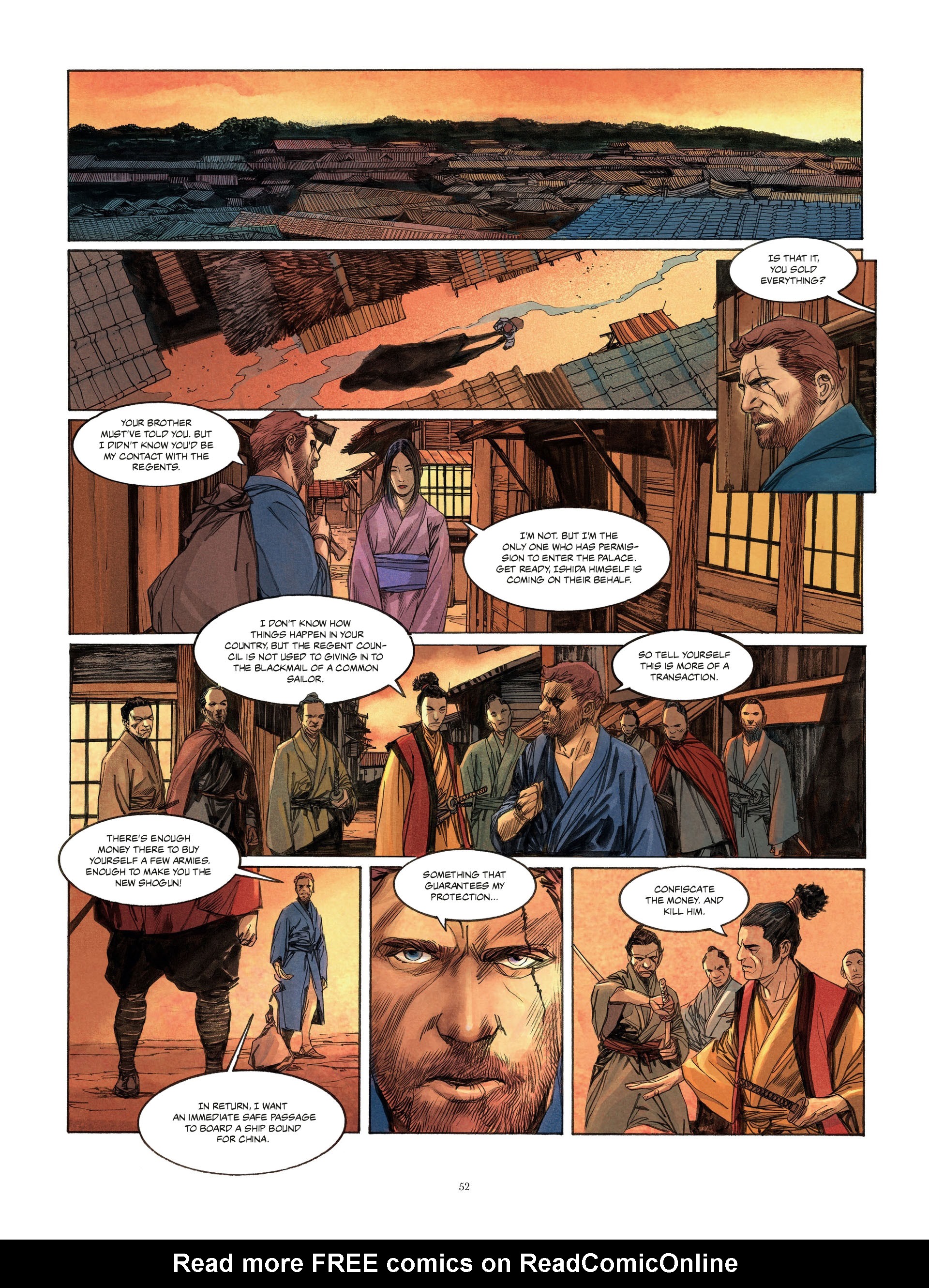 Read online William Adams, Samuraj comic -  Issue #1 - 52