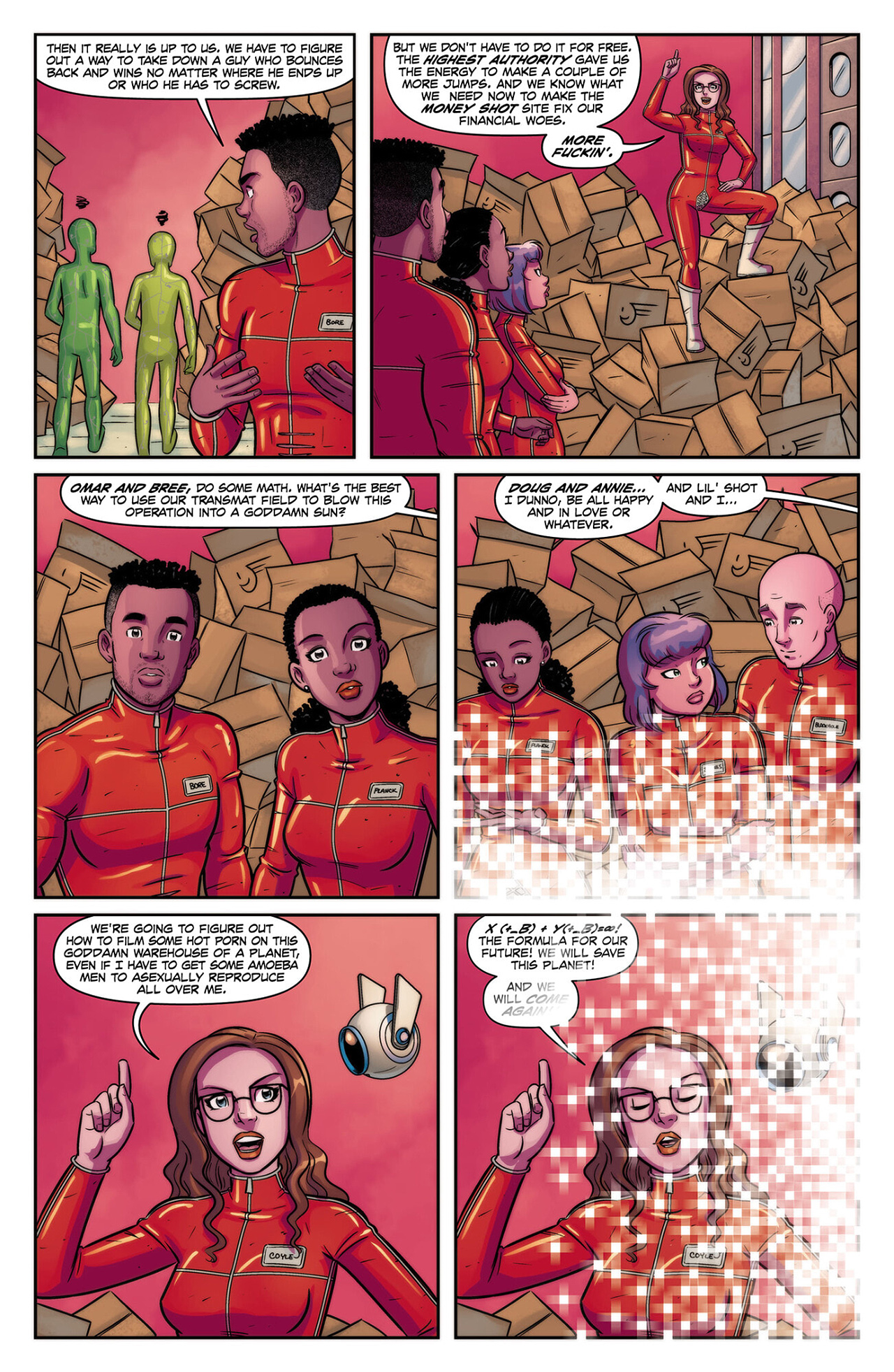 Read online Money Shot: Comes Again comic -  Issue #4 - 4