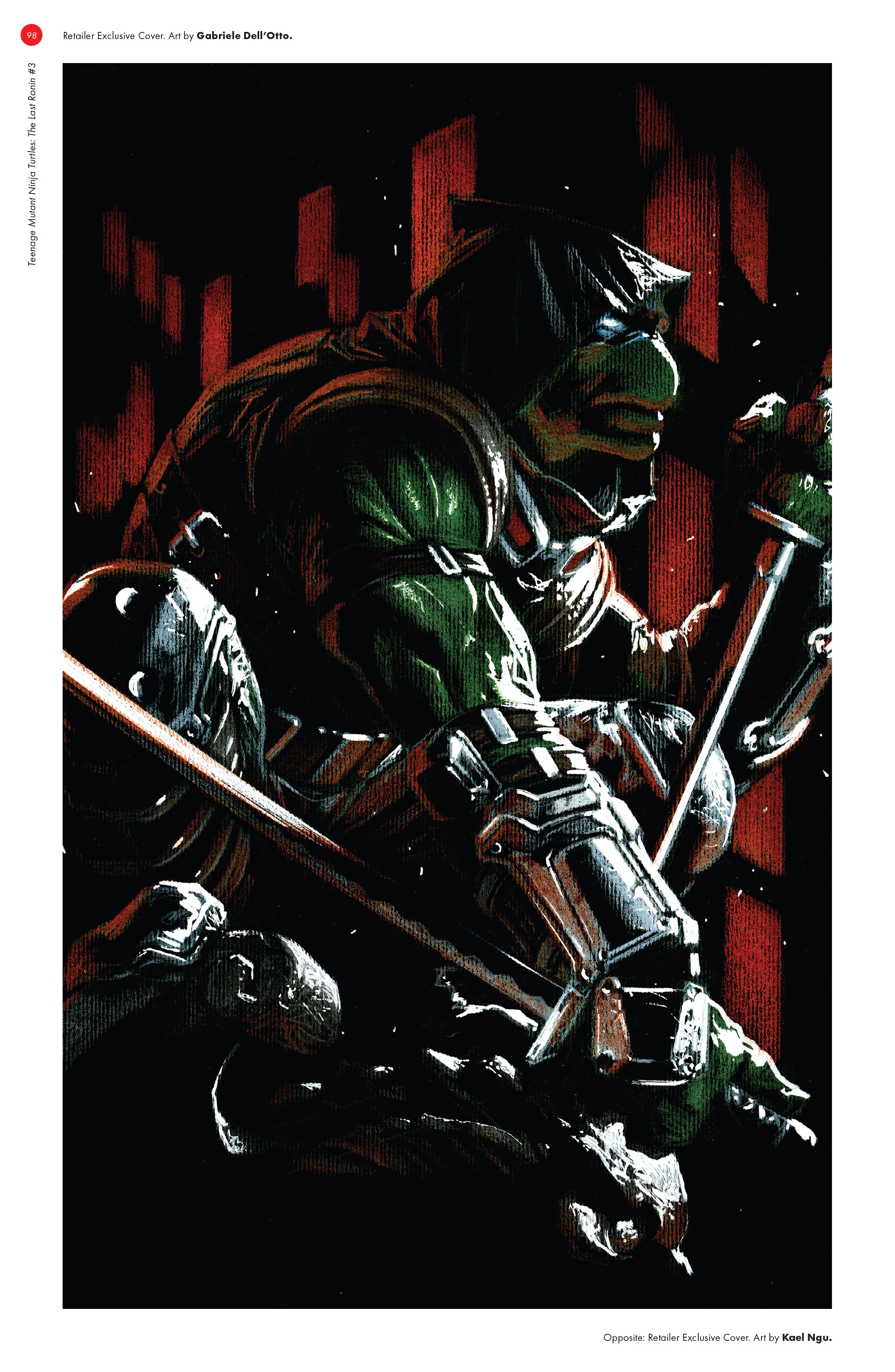 Read online Teenage Mutant Ninja Turtles: The Last Ronin - The Covers comic -  Issue # TPB (Part 1) - 95