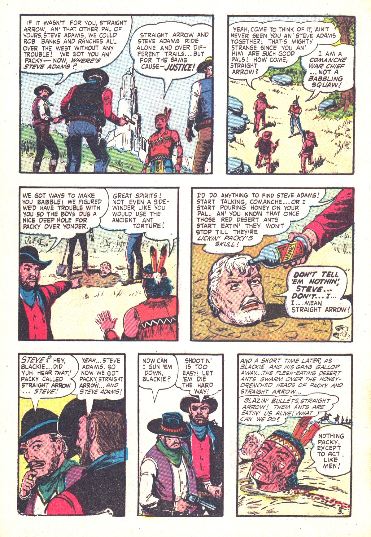 Read online Straight Arrow comic -  Issue #37 - 28