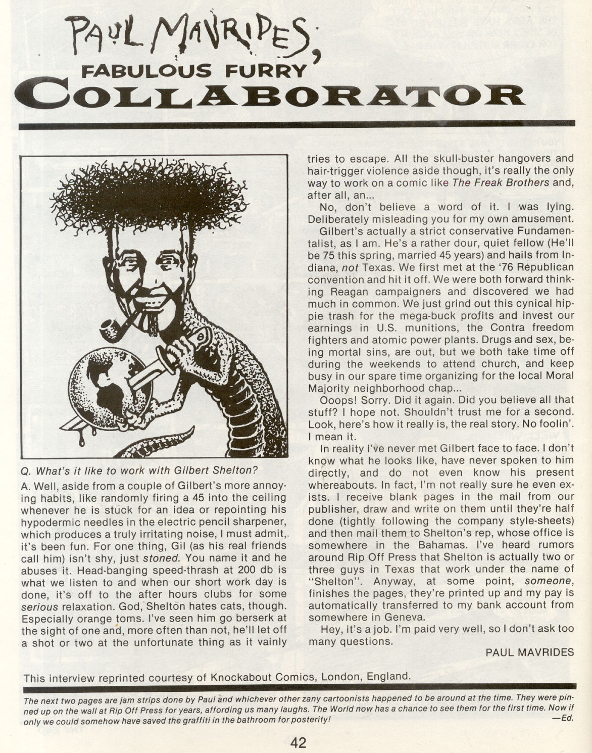 Read online Rip Off Comix comic -  Issue #21 - 44