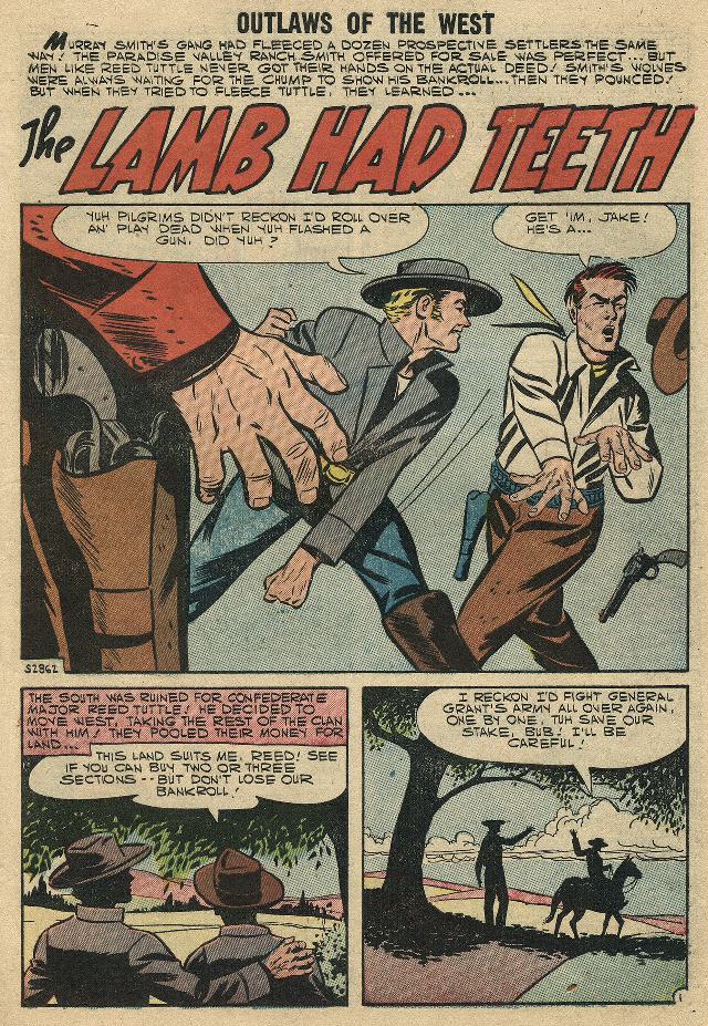 Read online Outlaws of the West comic -  Issue #14 - 12