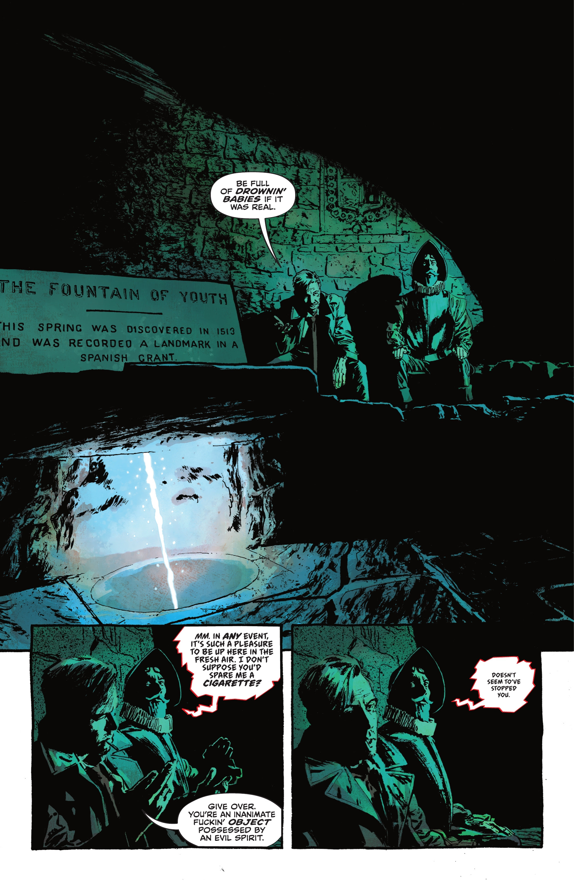 Read online John Constantine: Hellblazer: Dead in America comic -  Issue #1 - 7