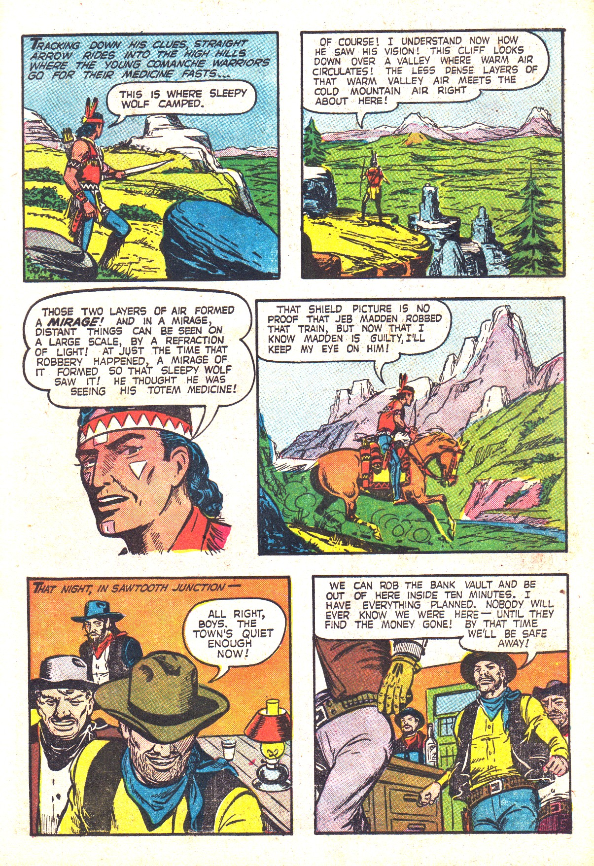 Read online Straight Arrow comic -  Issue #44 - 7