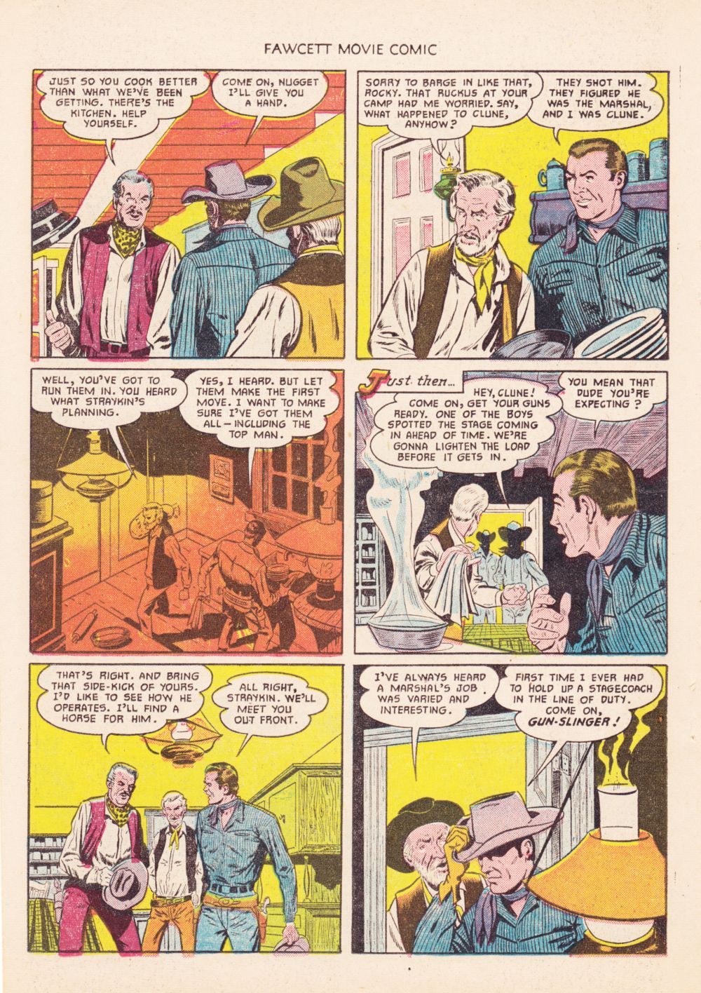 Read online Fawcett Movie Comic comic -  Issue #12 - 14