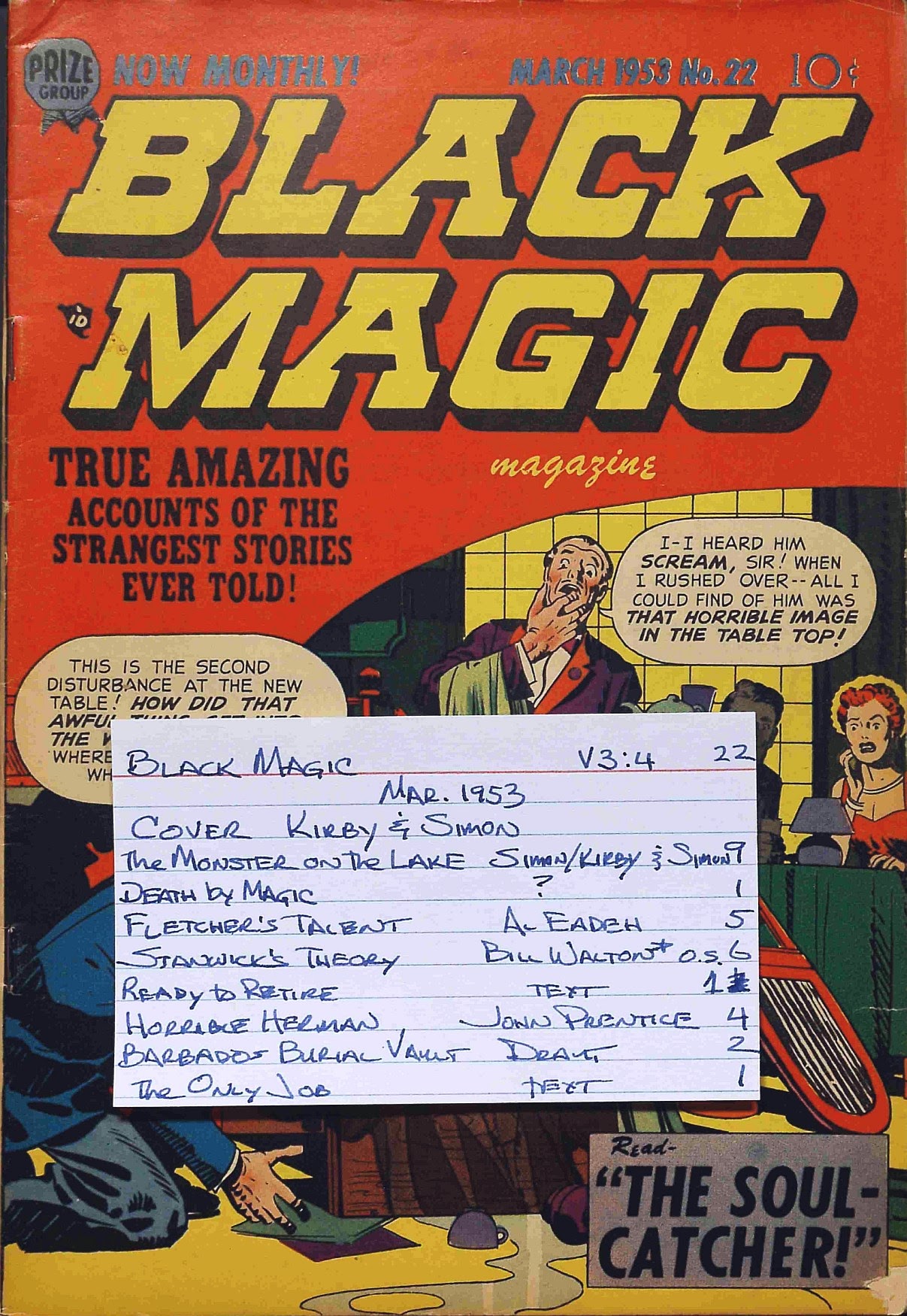 Read online Black Magic (1950) comic -  Issue #22 - 45