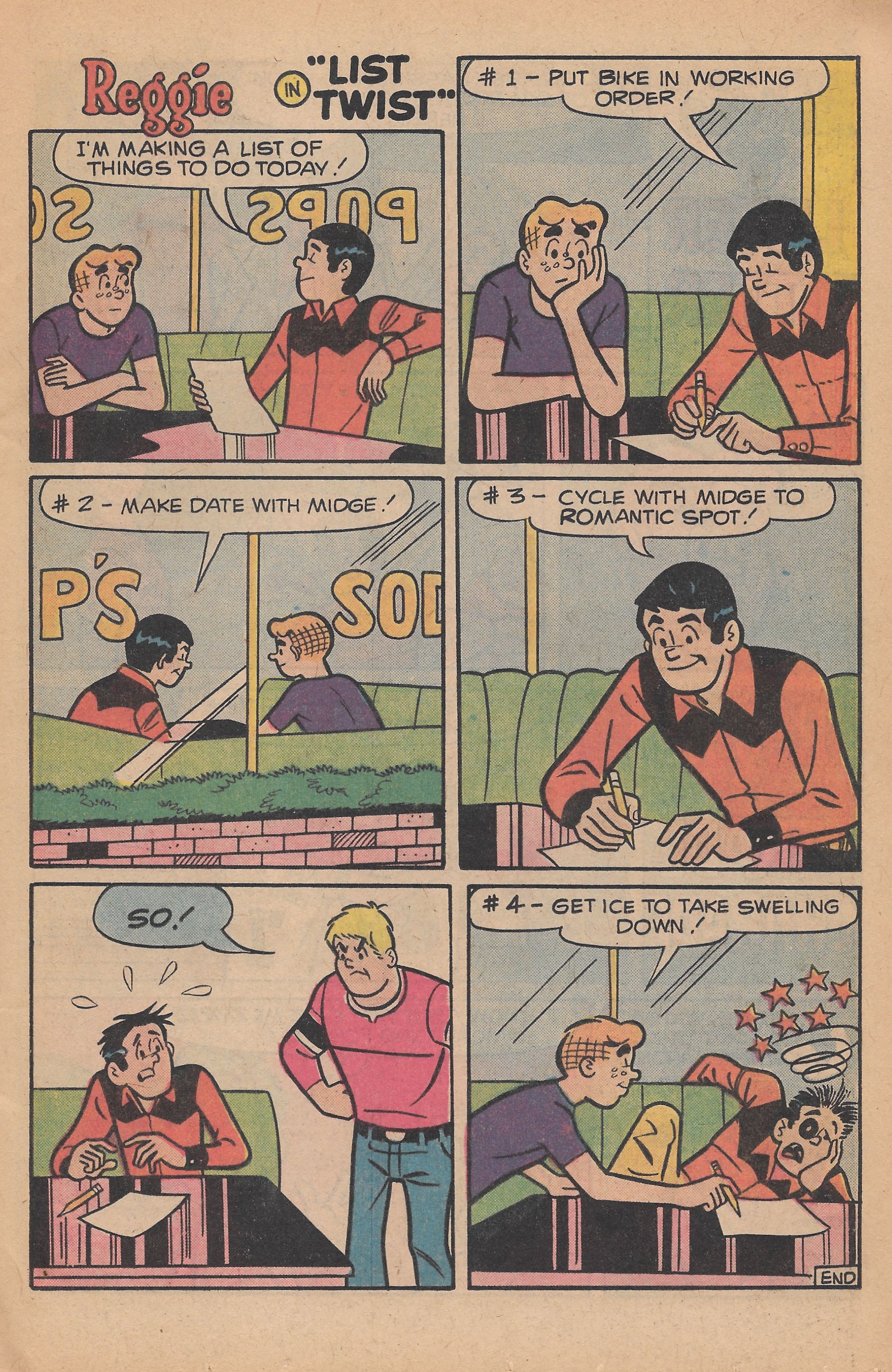 Read online Reggie's Wise Guy Jokes comic -  Issue #43 - 13
