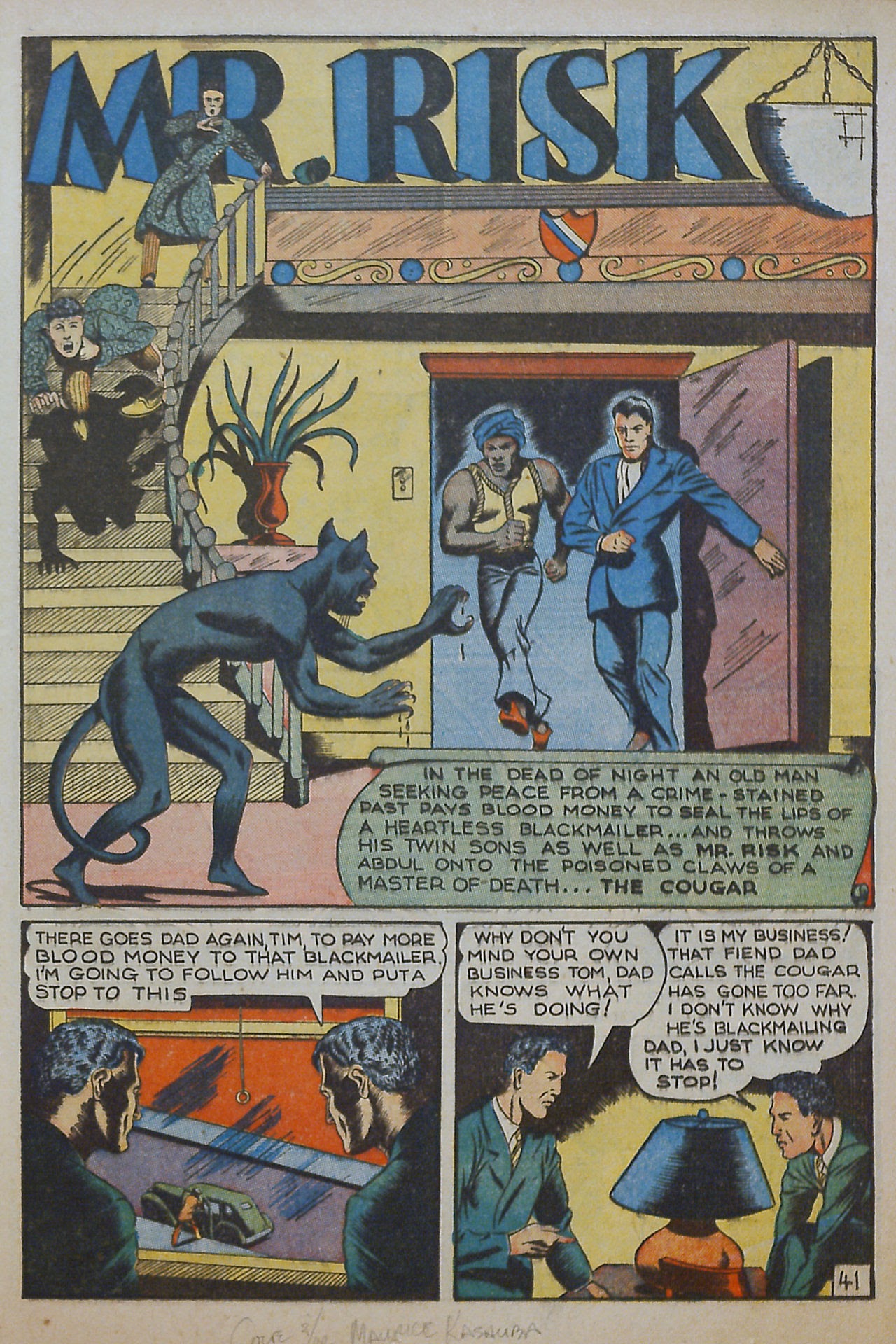 Read online Super-Mystery Comics comic -  Issue #19 - 42