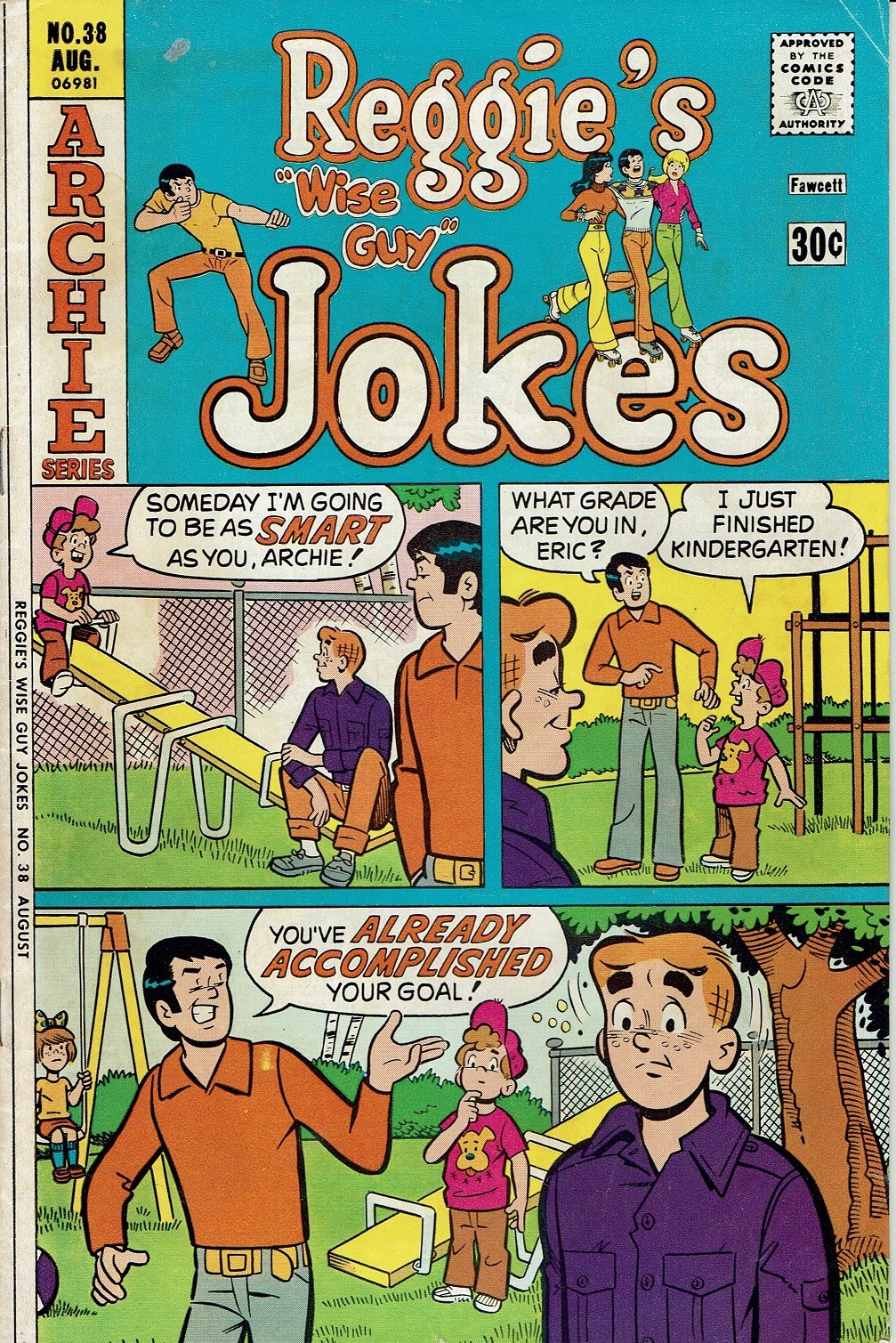 Read online Reggie's Wise Guy Jokes comic -  Issue #38 - 1