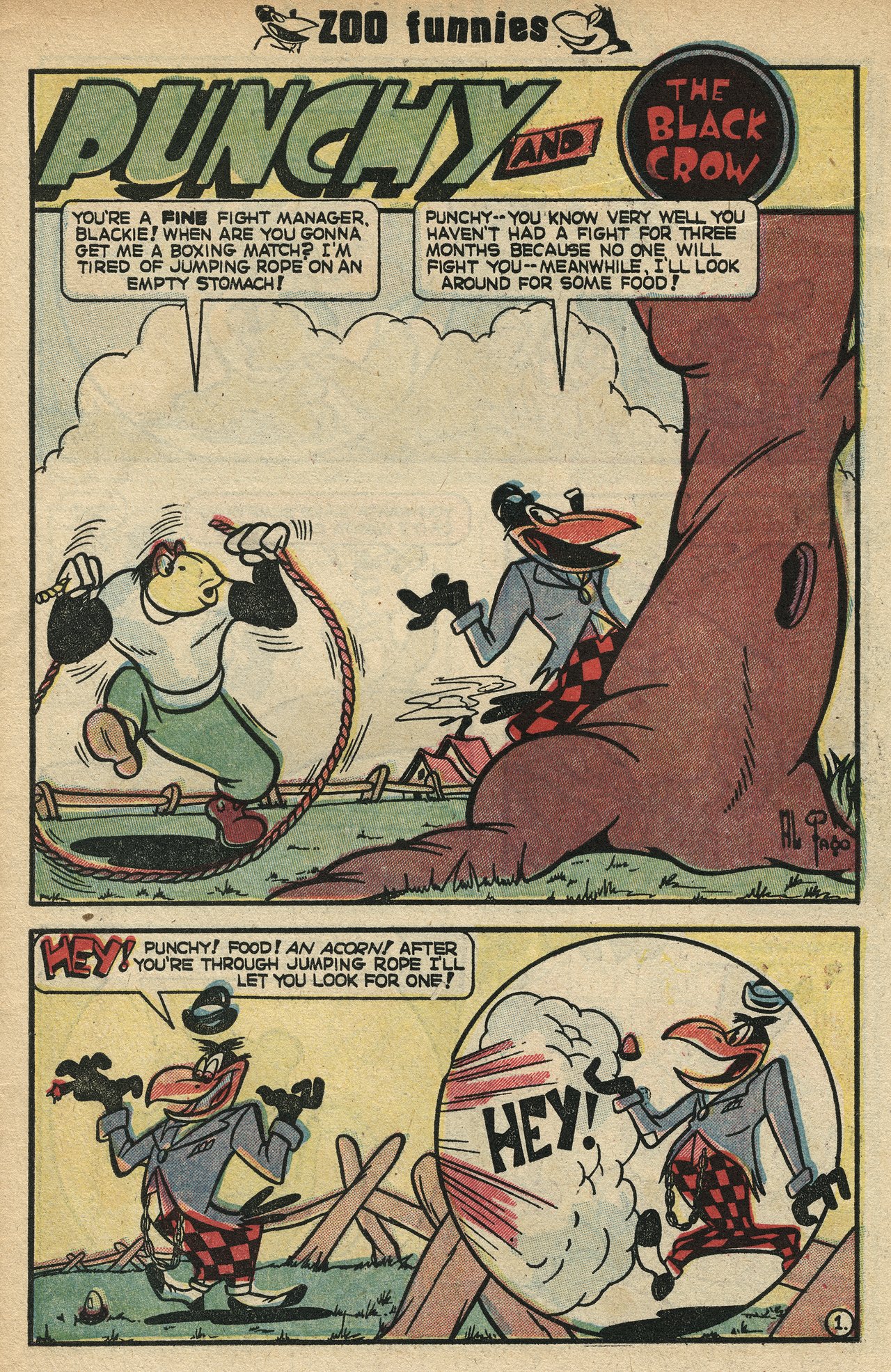 Read online Zoo Funnies comic -  Issue #1 - 3