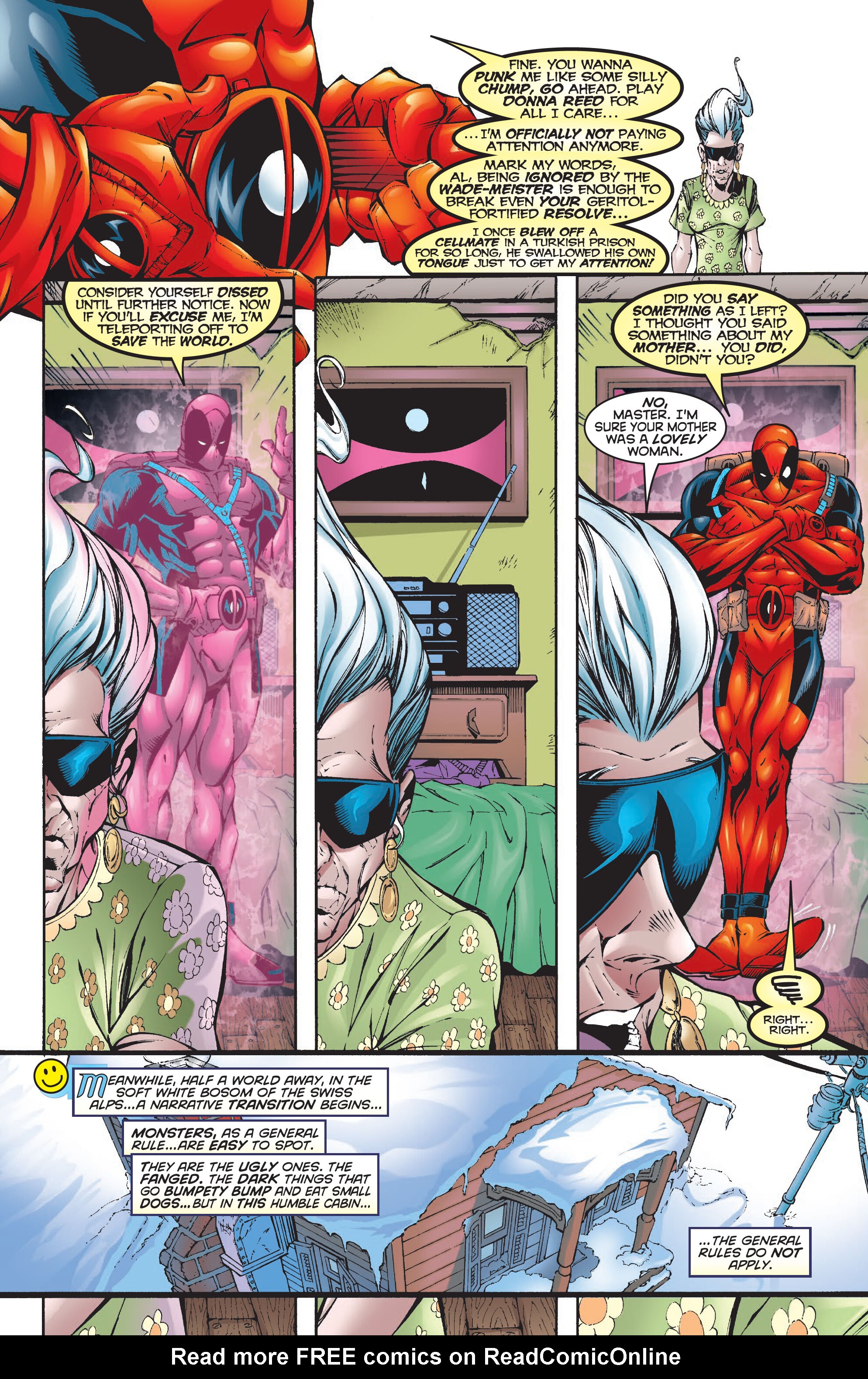 Read online Deadpool Epic Collection comic -  Issue # Drowning Man (Part 3) - 50