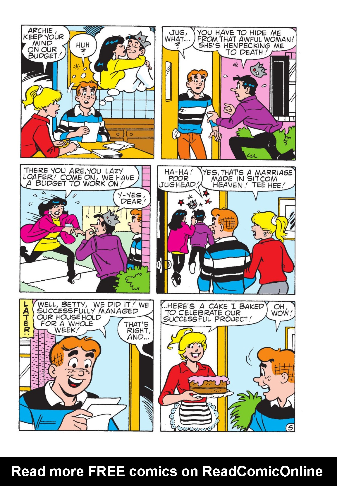 Read online World of Betty & Veronica Digest comic -  Issue #31 - 57