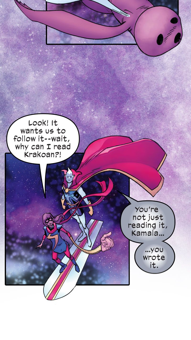 Read online Ms. Marvel: The New Mutant Infinity Comics comic -  Issue #3 - 17