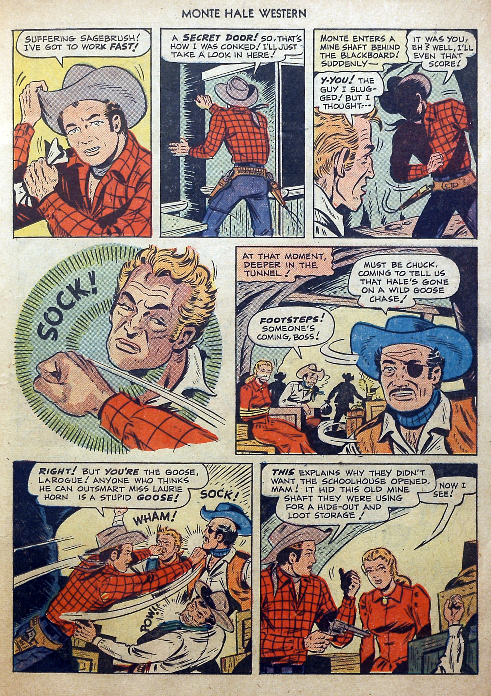 Read online Monte Hale Western comic -  Issue #46 - 11
