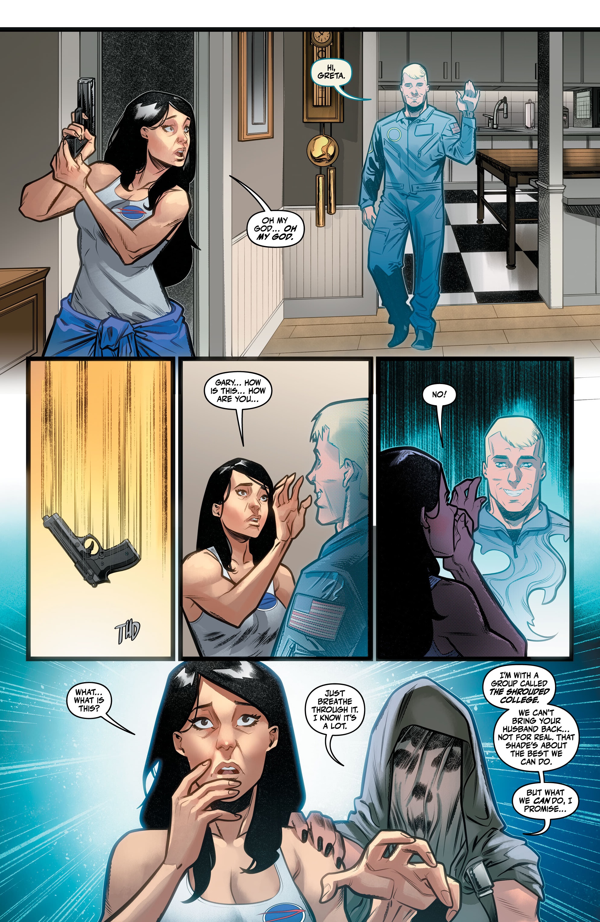 Read online The Bloody Dozen: A Tale of the Shrouded College comic -  Issue #1 - 10
