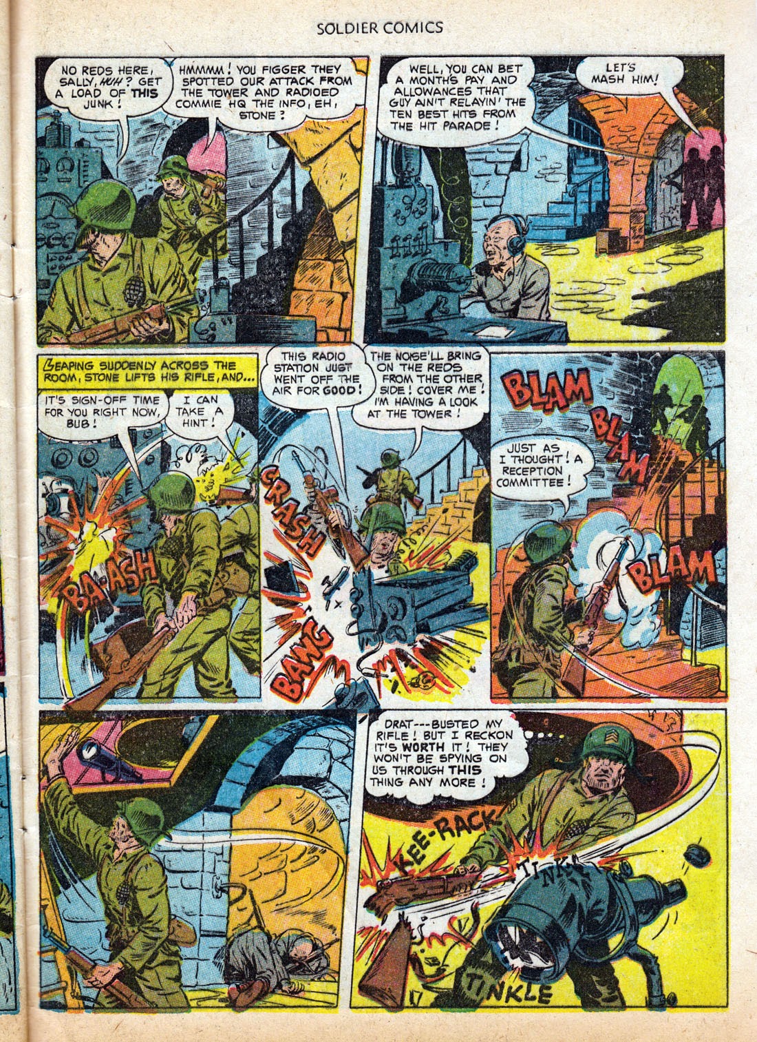 Read online Soldier Comics comic -  Issue #9 - 33