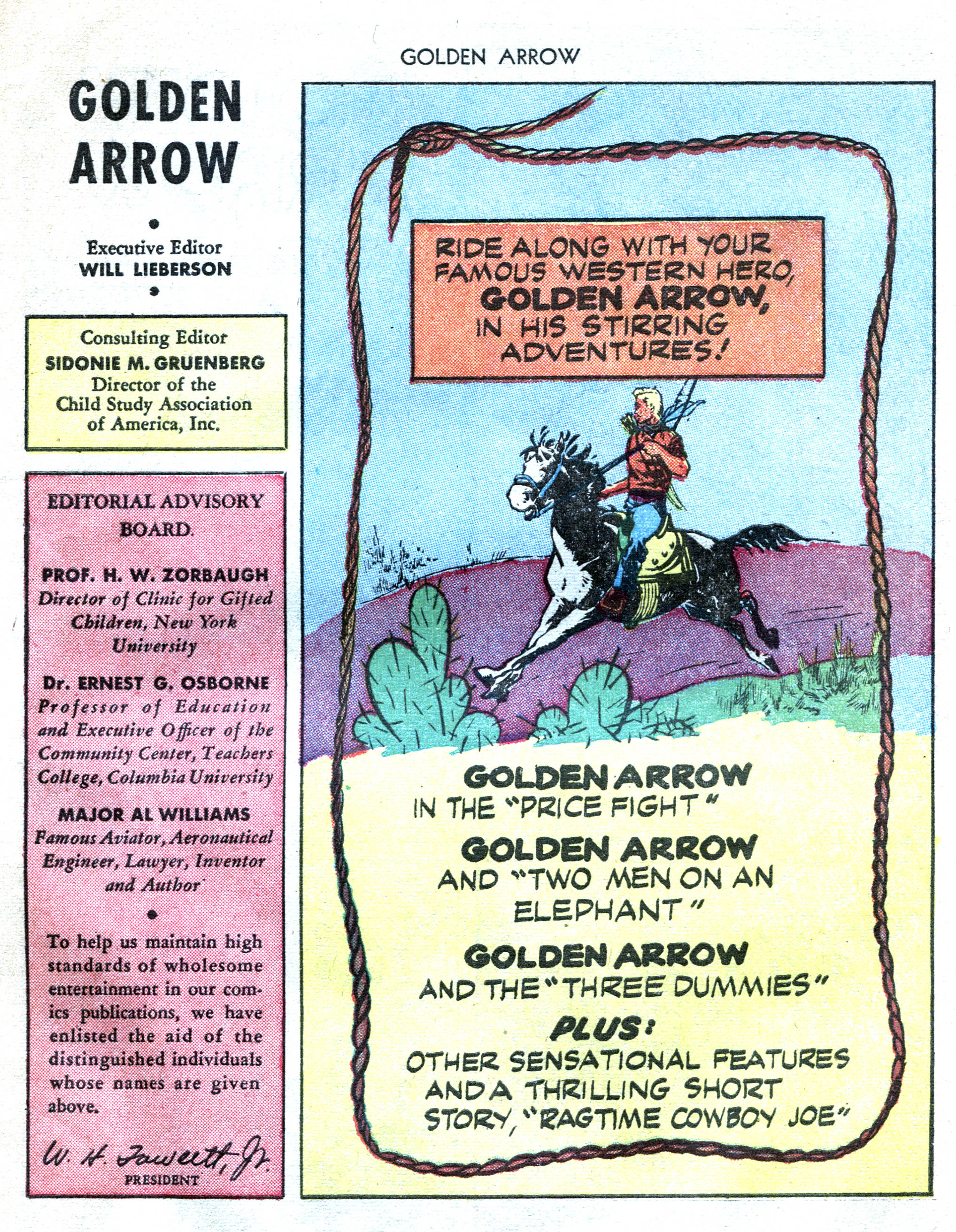Read online Golden Arrow comic -  Issue #3 - 3