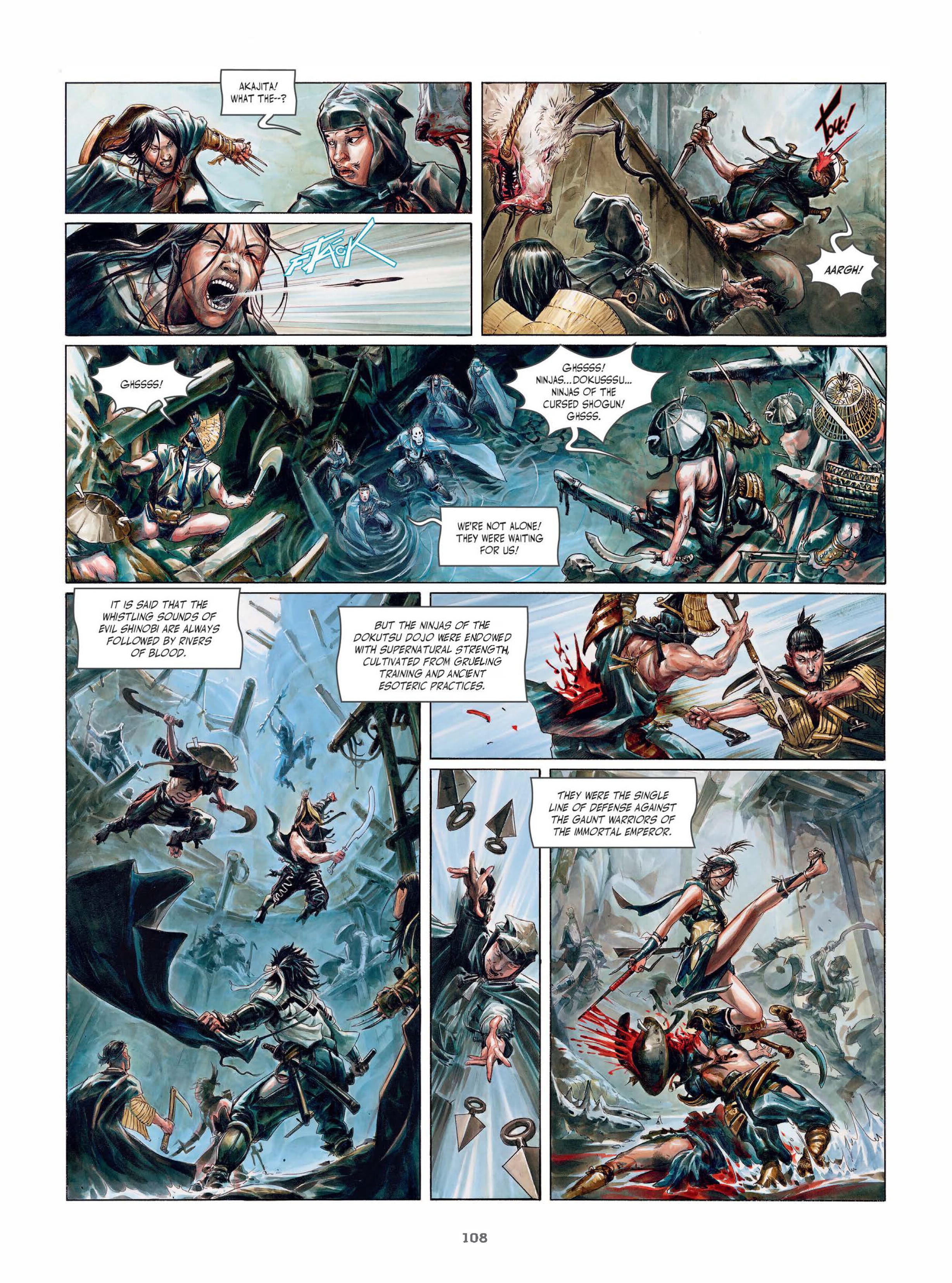 Read online Legends of the Pierced Veil: The Mask of Fudo comic -  Issue # TPB (Part 2) - 8