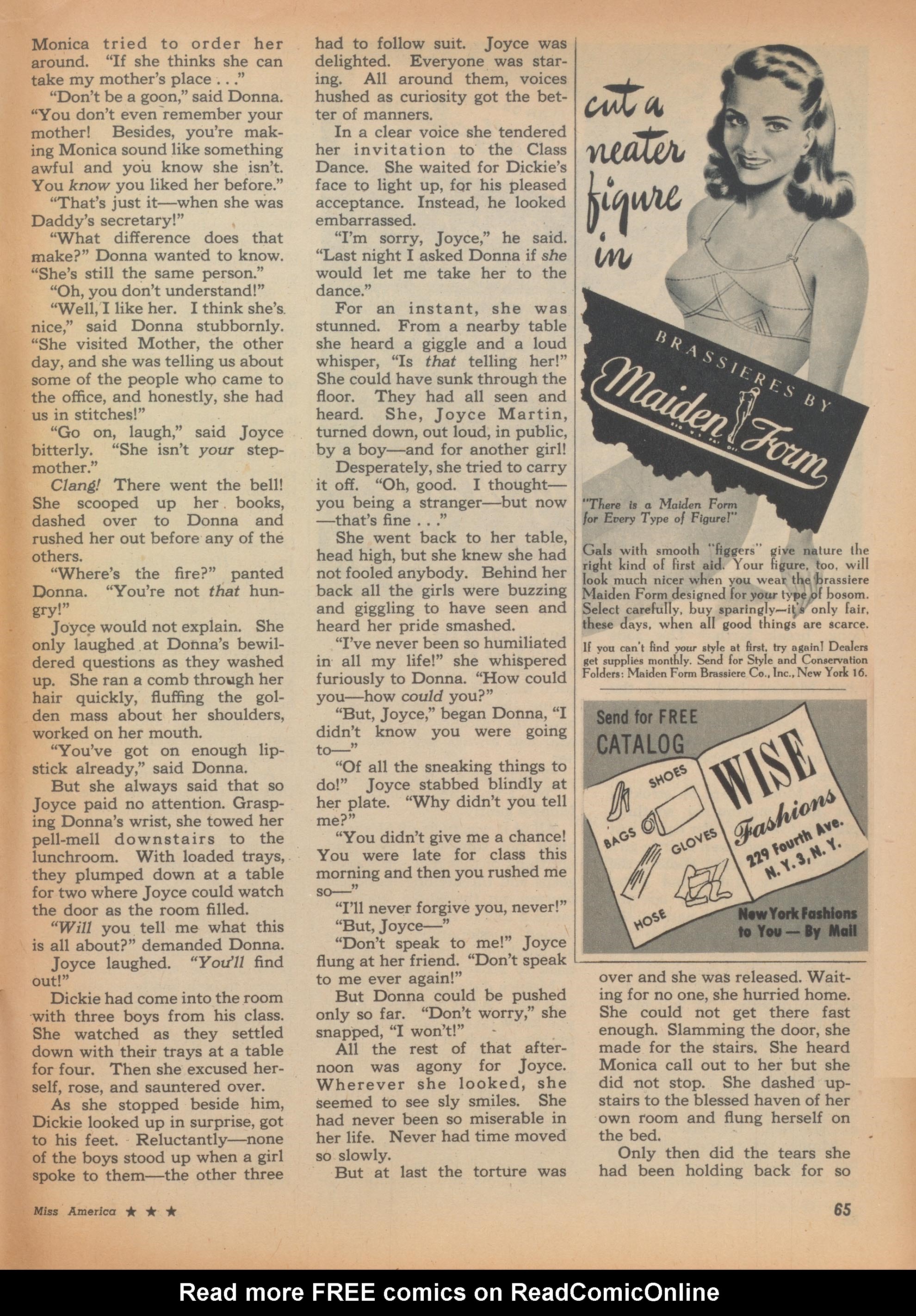 Read online Miss America Magazine comic -  Issue #9 - 61