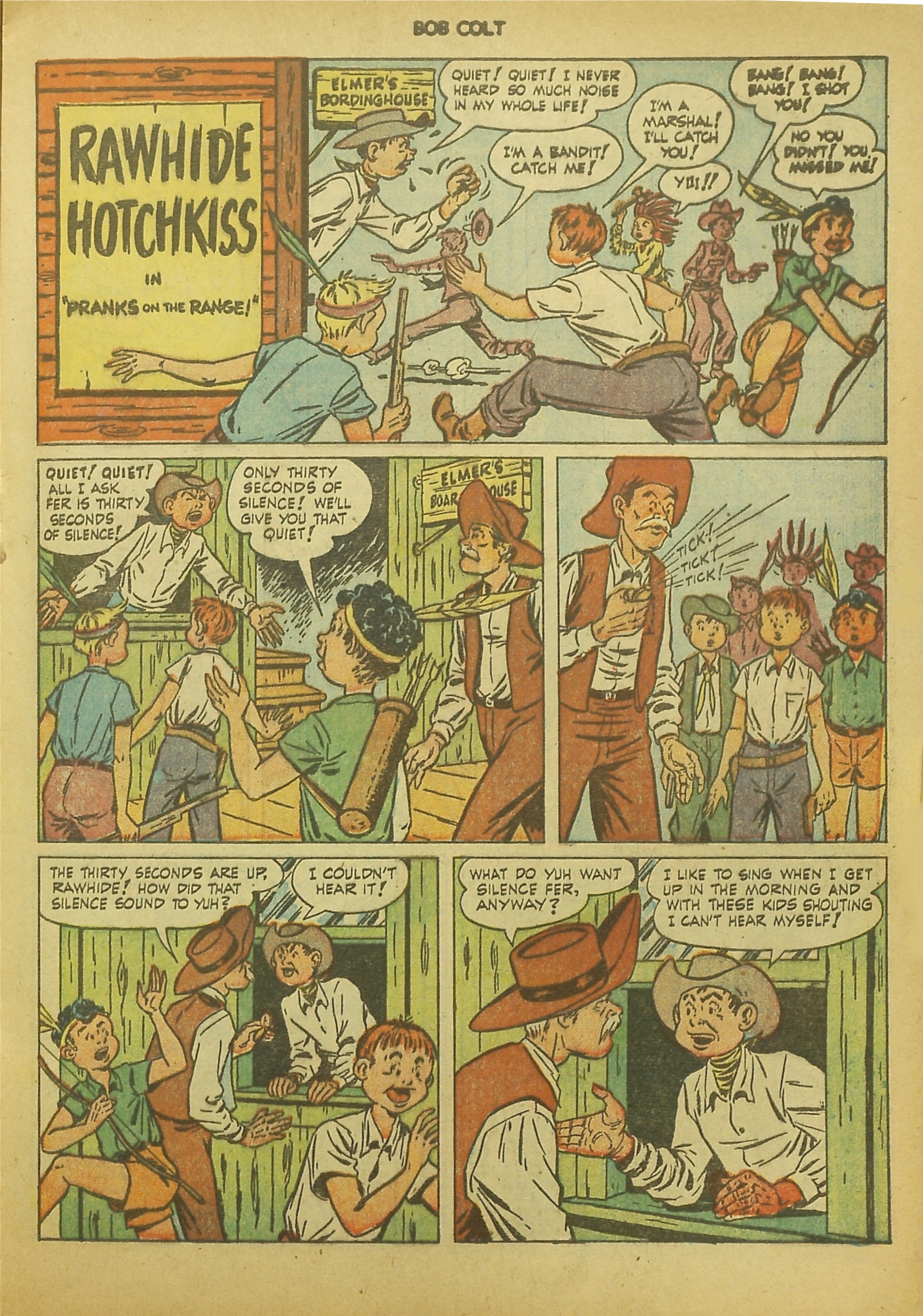Read online Bob Colt Western comic -  Issue #8 - 17