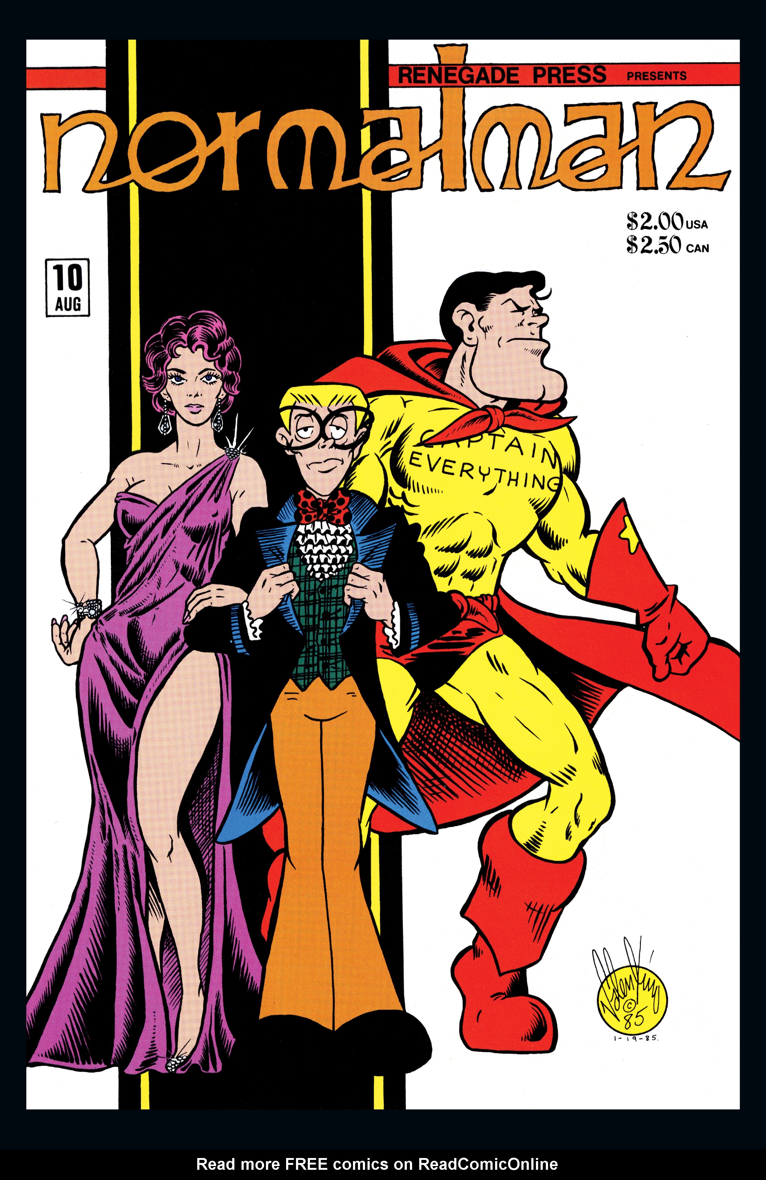 Read online Normalman 40th Anniversary Omnibus comic -  Issue # TPB (Part 3) - 53