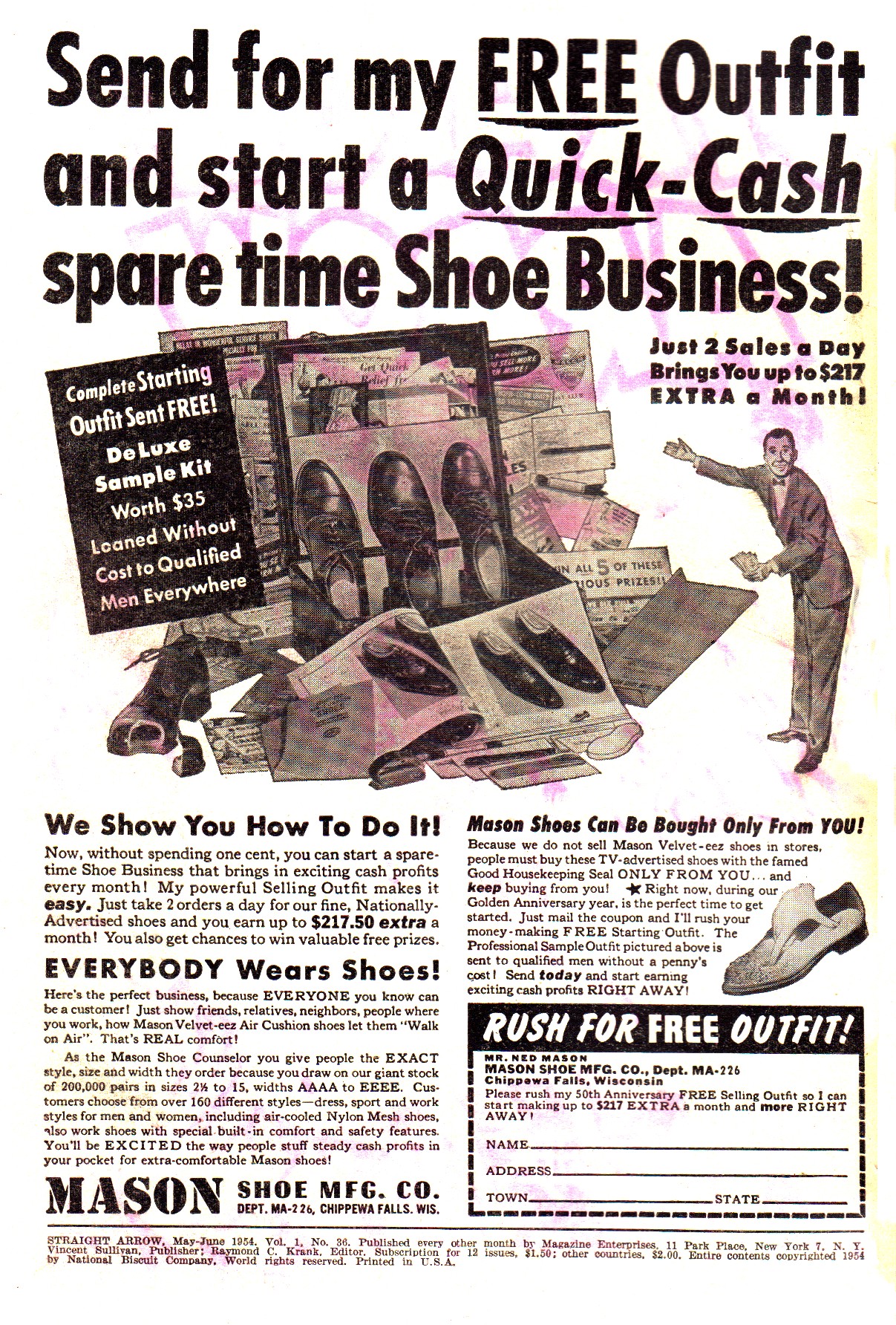 Read online Straight Arrow comic -  Issue #36 - 2