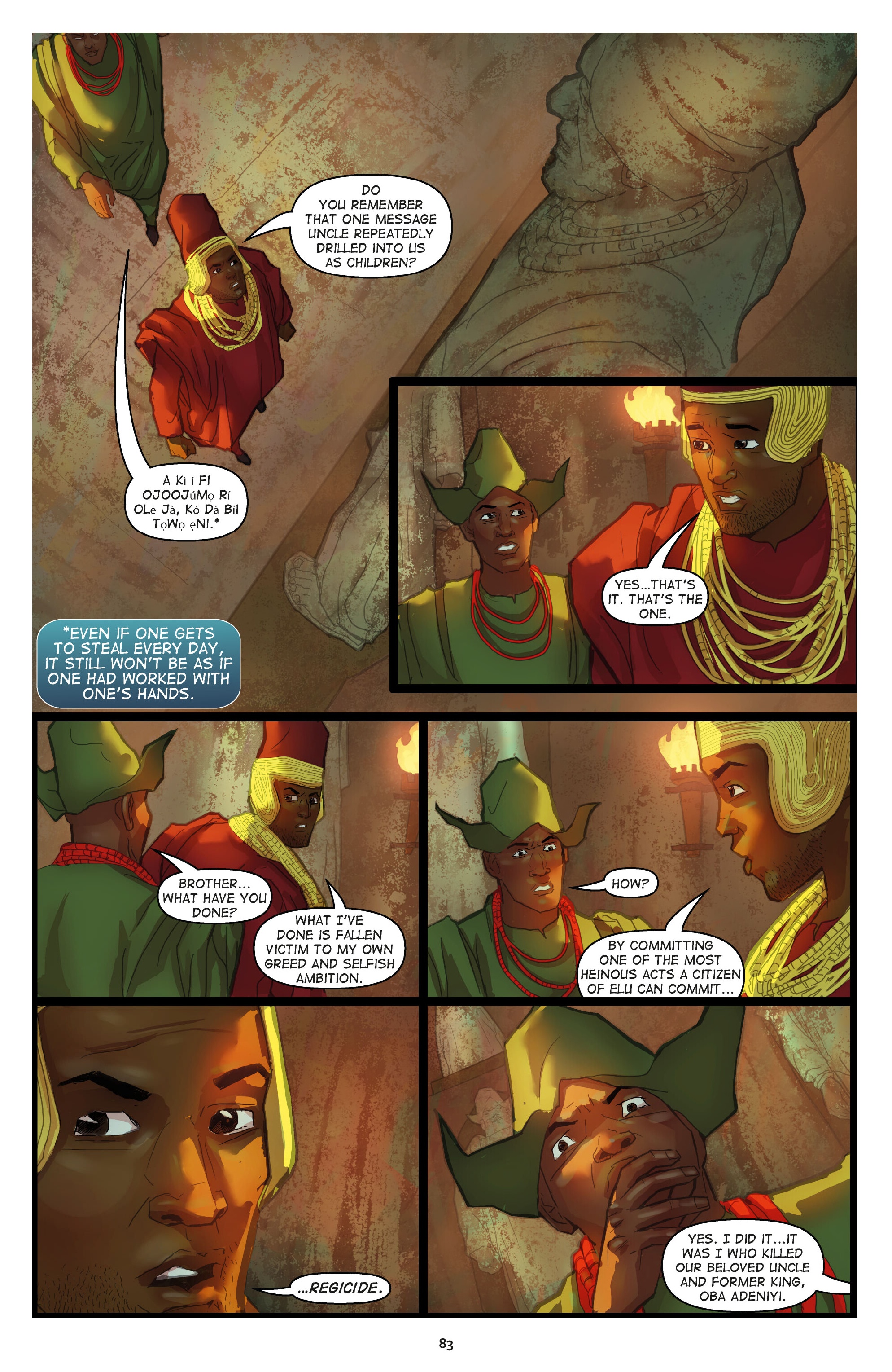 Read online Iyanu: Child of Wonder comic -  Issue # TPB 3 - 82